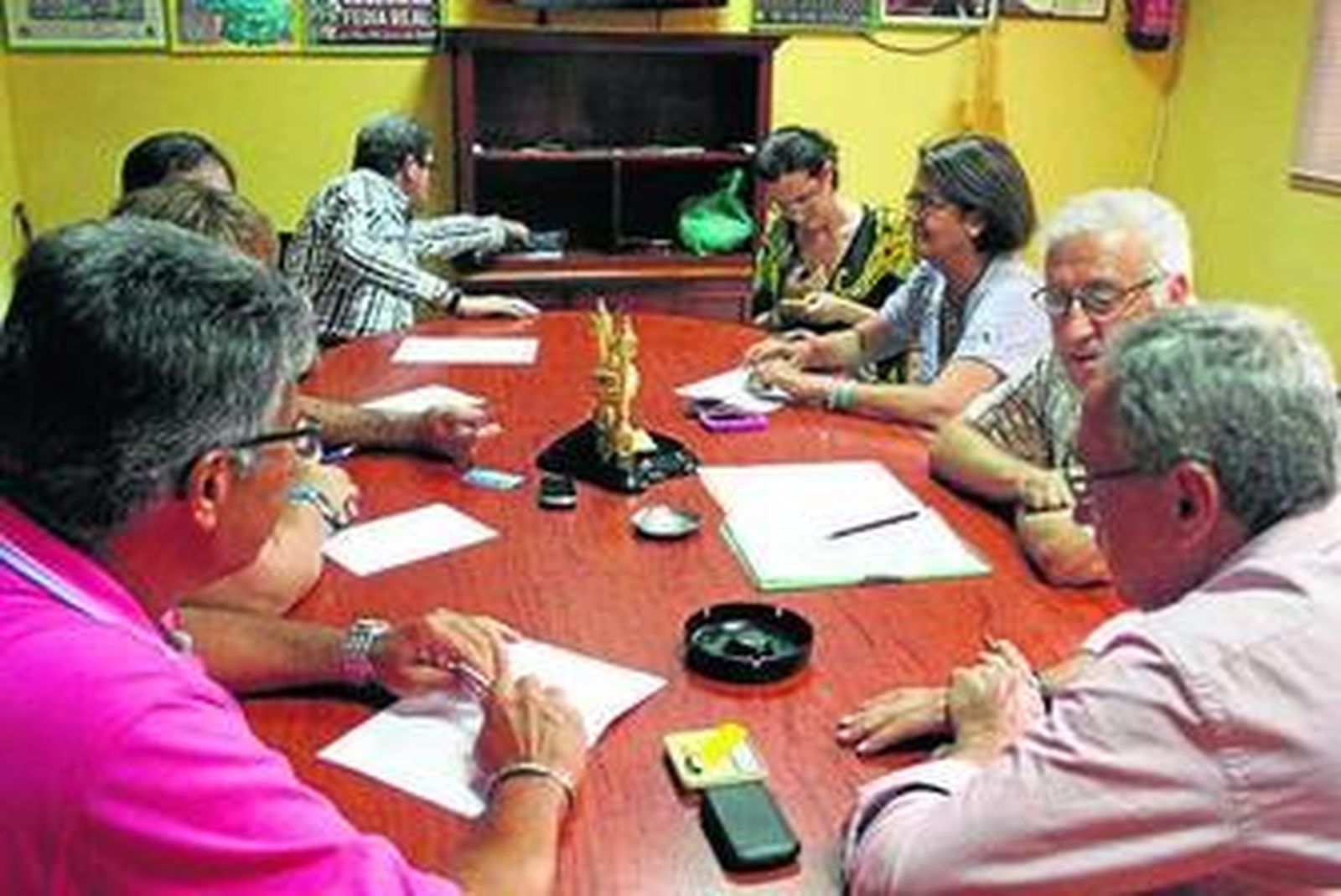 Primer encuentro tras la feria de Cid y Farolillo.