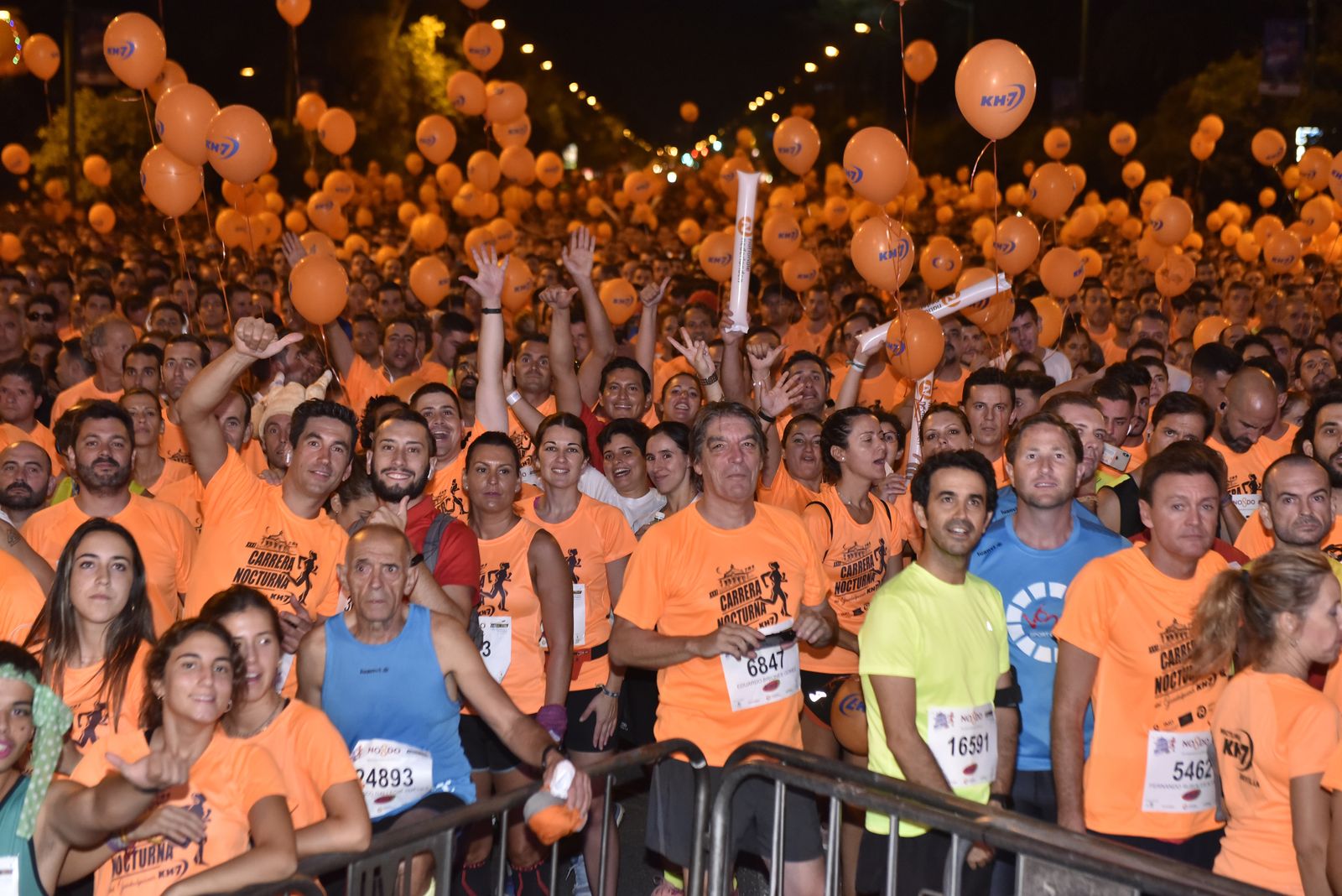 Las imágenes de la Carrera Nocturna 1