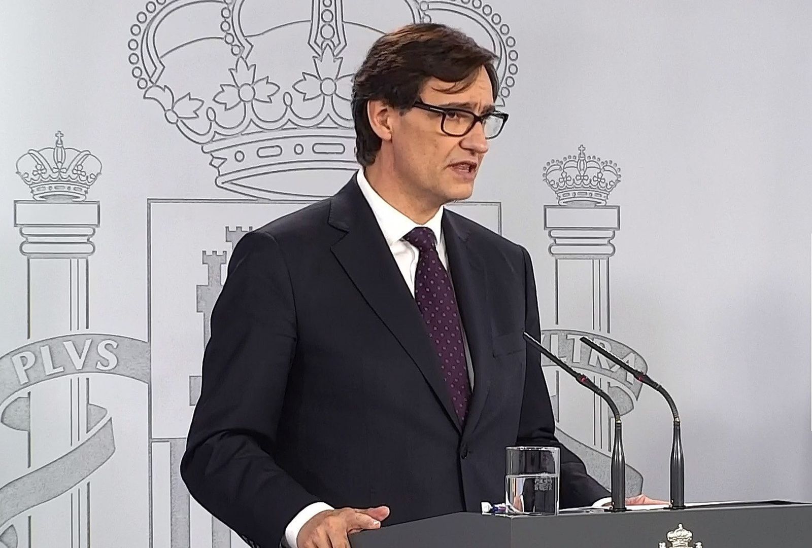 El ministro de Sanidad, Salvador Illa.