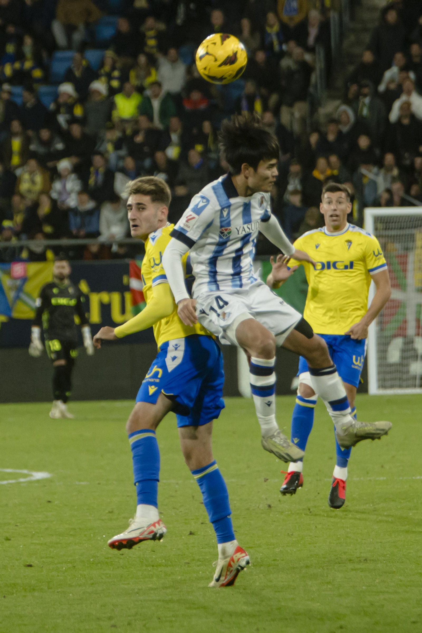 Cádiz CF - Real Sociedad, las imágenes del partido .
