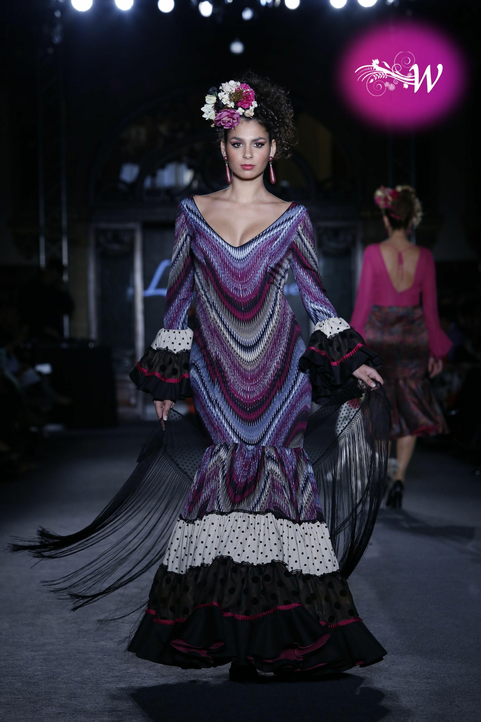 Lola Azahares en We Love Flamenco 2020, todas las fotos del desfile