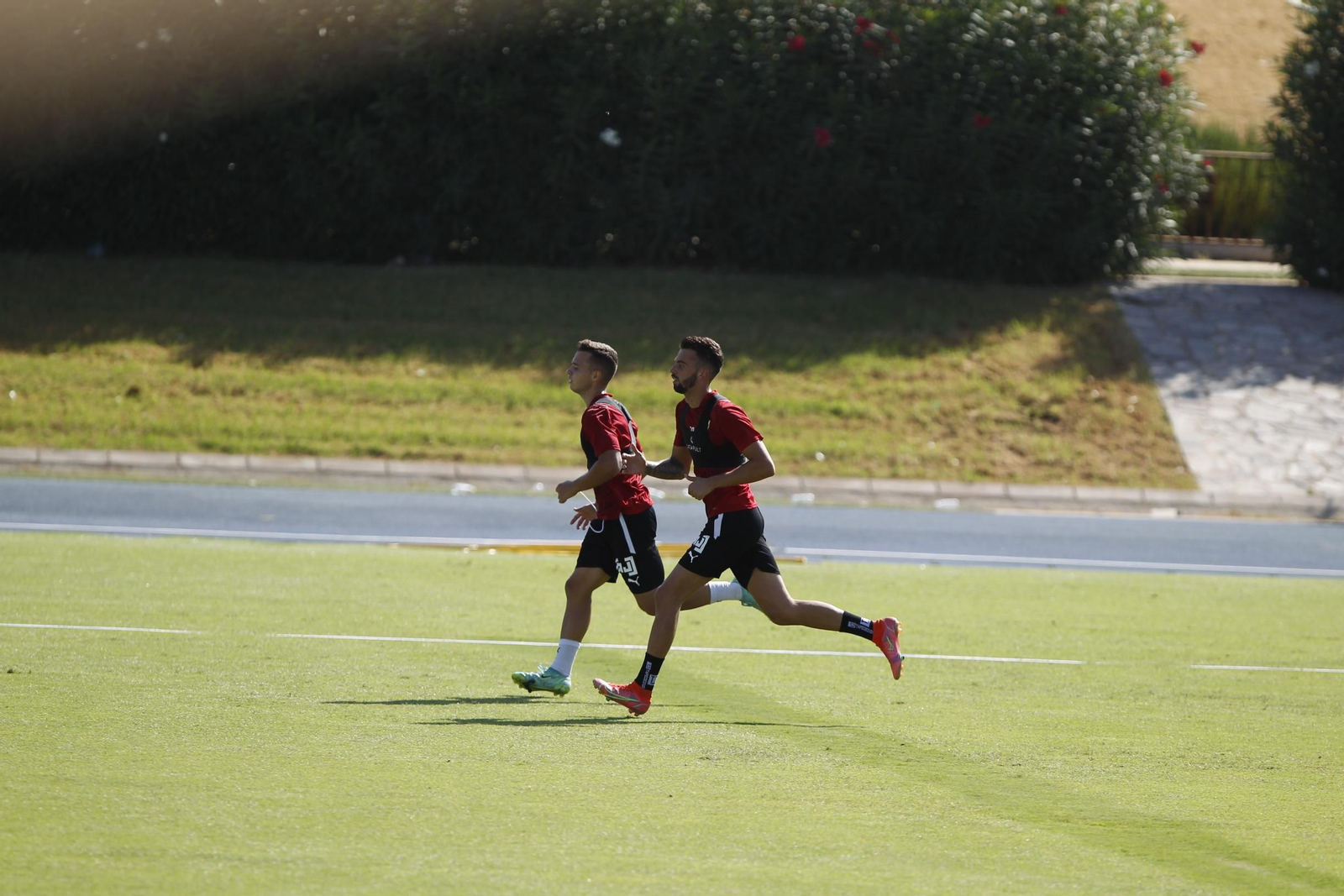 Fotogalería entrenamiento U.D. Almería