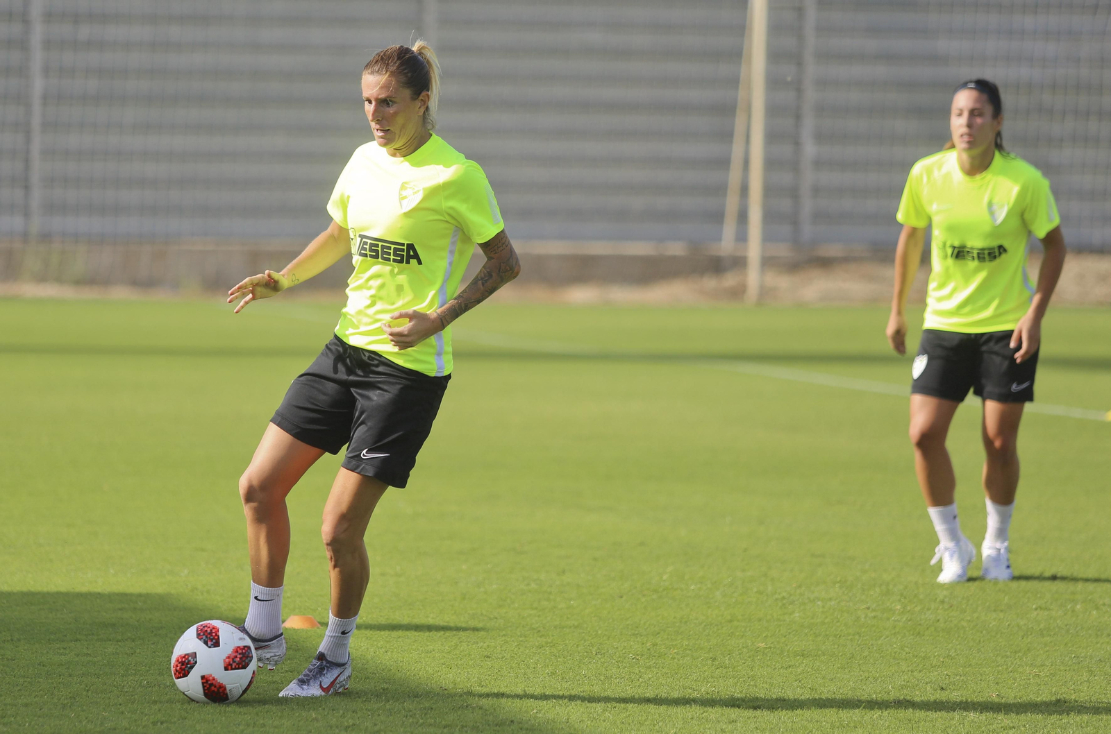 Las fotos del primer entrenamiento de pretemporada del Málaga Femenino
