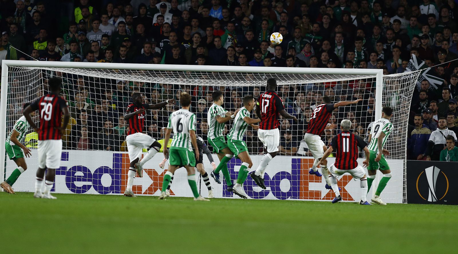 El Betis-Milan, en imágenes