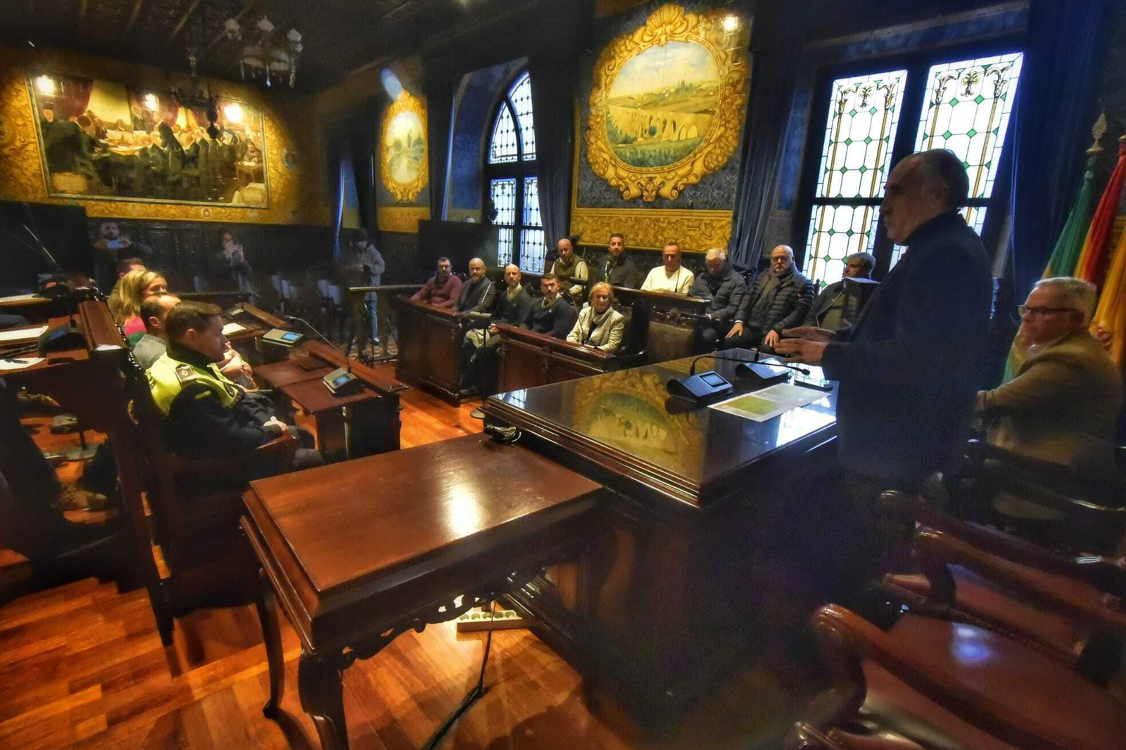 Landaluce prepara la Junta Local de Seguridad de este jueves.