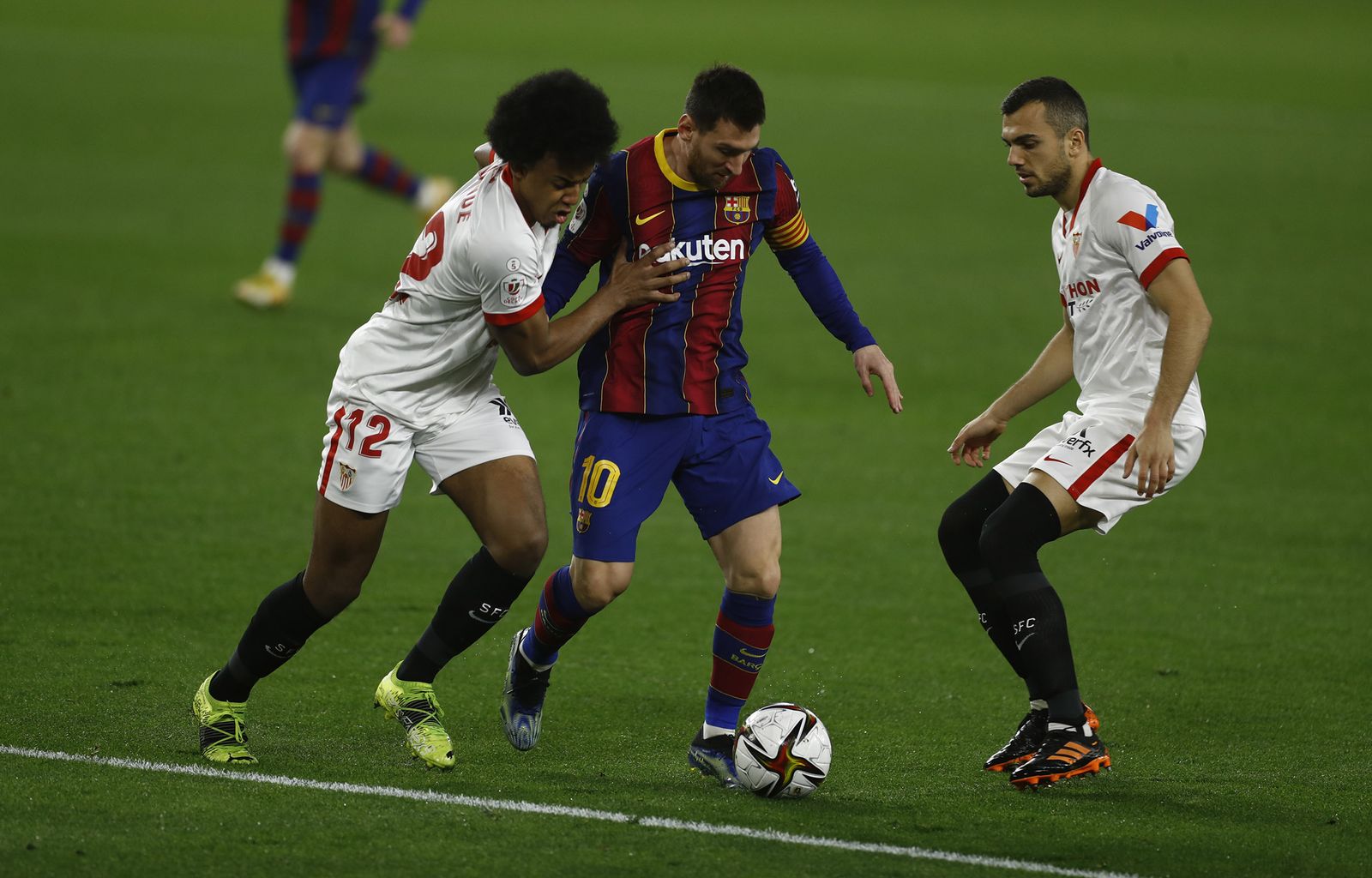 El Sevilla-Barcelona de Copa del Rey, en imágenes