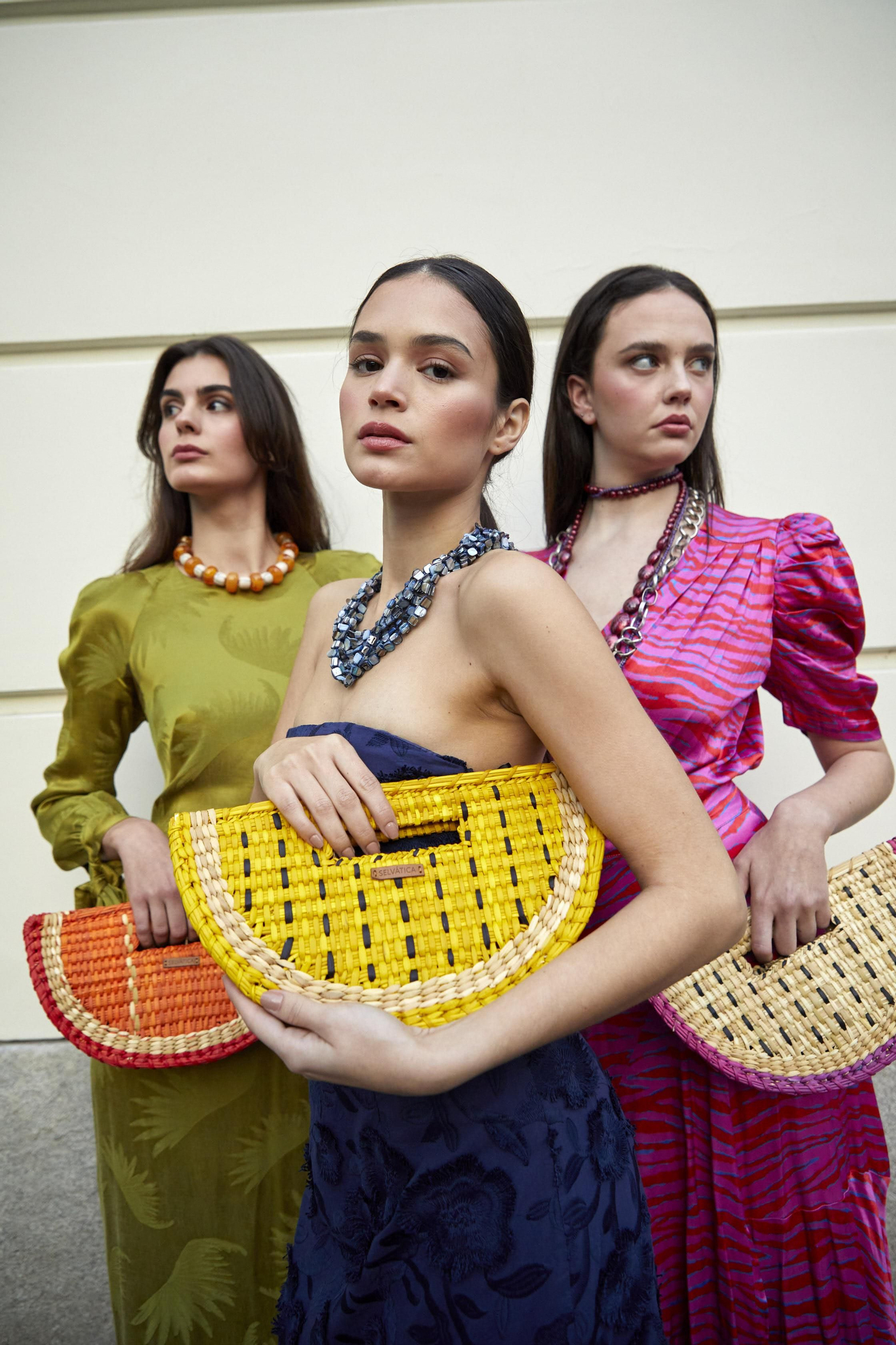 Bolsos de la firma Selvática Artesanía.