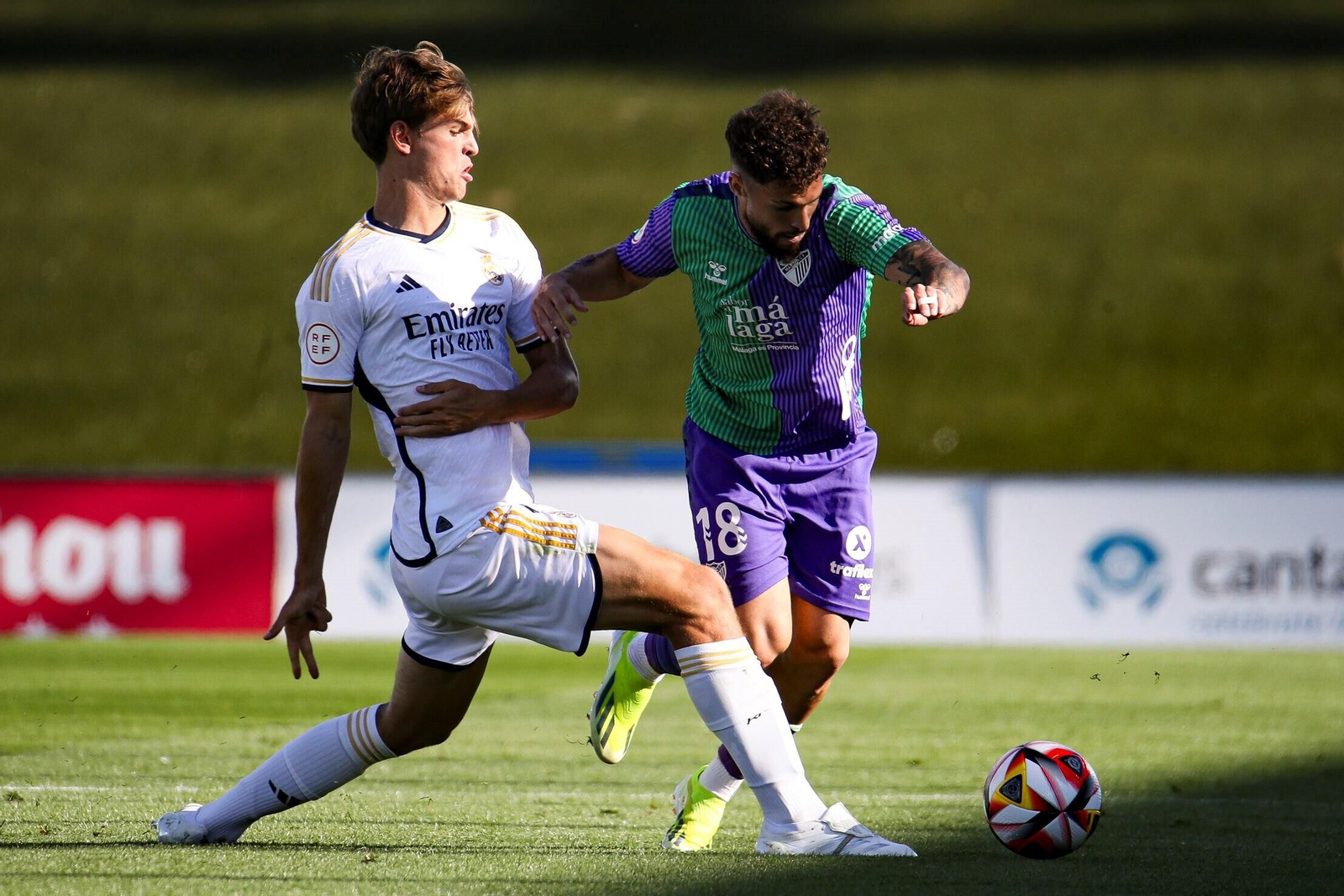 Las fotos del Real Madrid Castilla - Málaga CF
