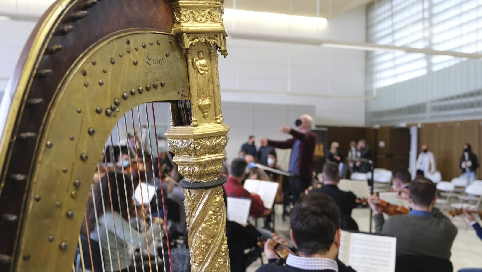 Presentación del concierto de la OCAL y el proyecto 'Un Nuevo Renacer'. Almería.