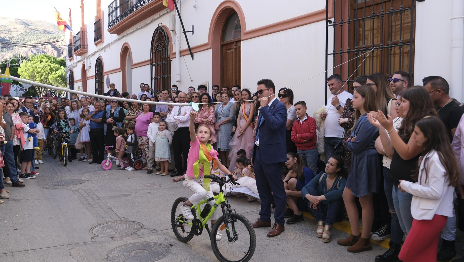 Imágenes de las carreras de cintas en las Fiestas de Canjáyar