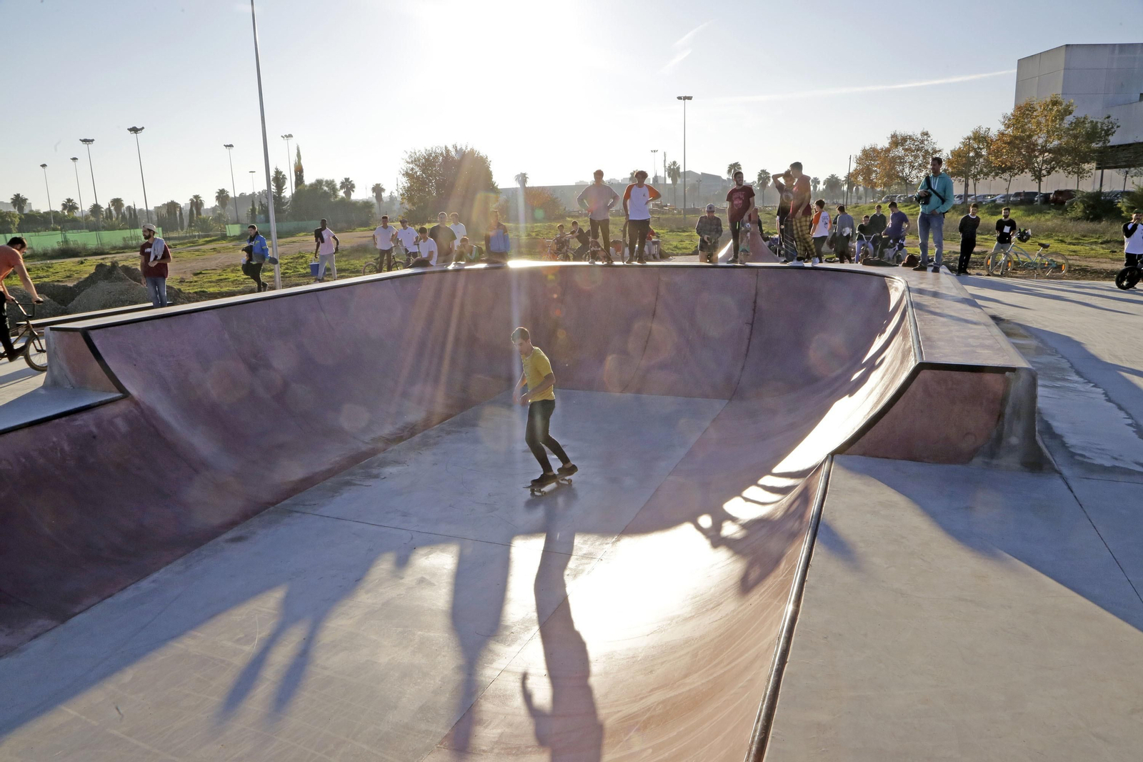 Inauguración del nuevo Skate Park en el complejo deportivo de Chapín