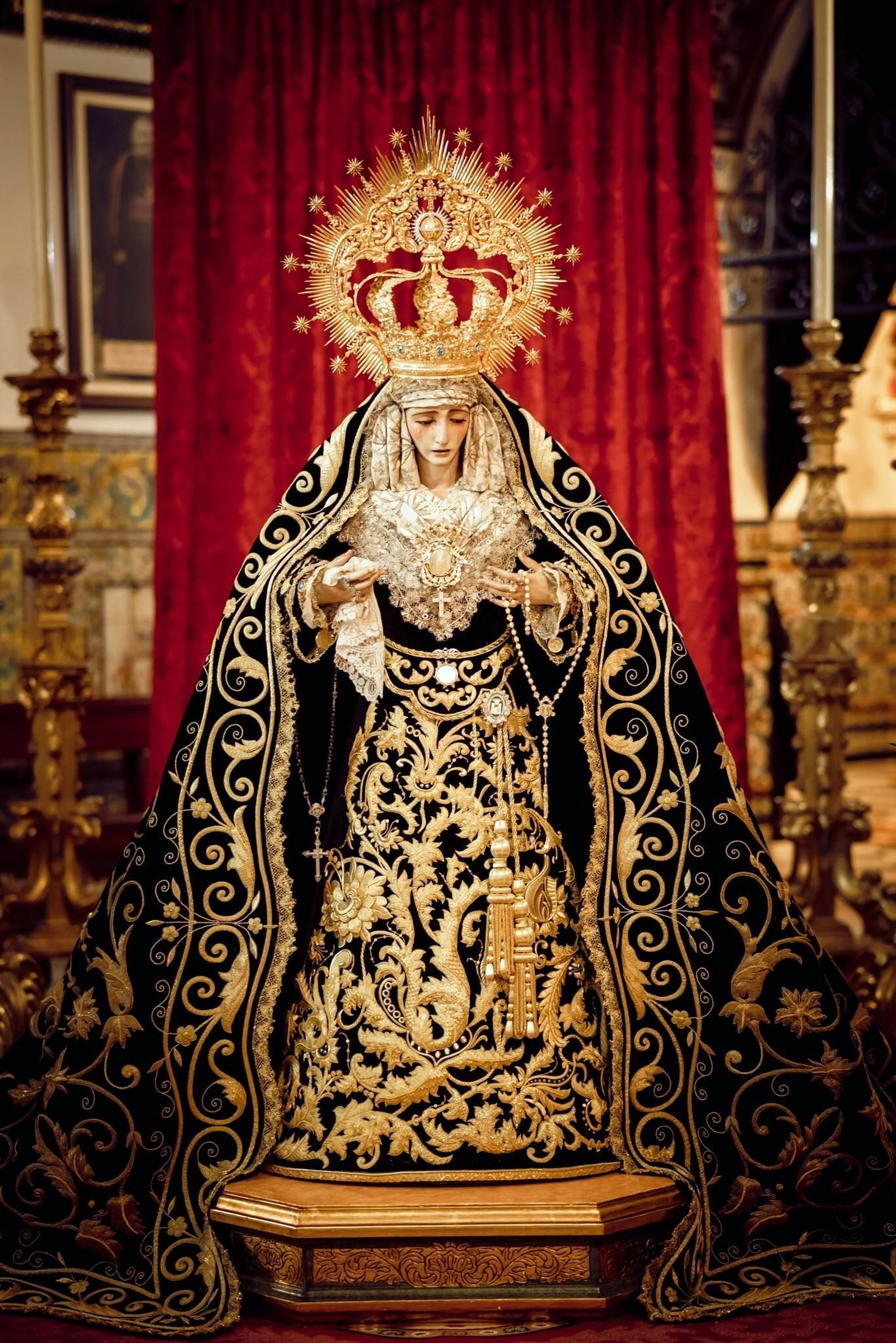 Virgen de los Dolores del  Hermandad Servita del Santo Entierro