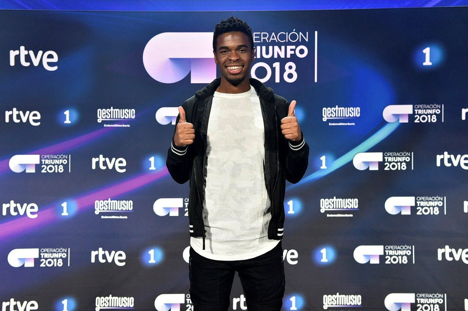 Famous, fotografiado tras vencer la última edición de Operación Triunfo.