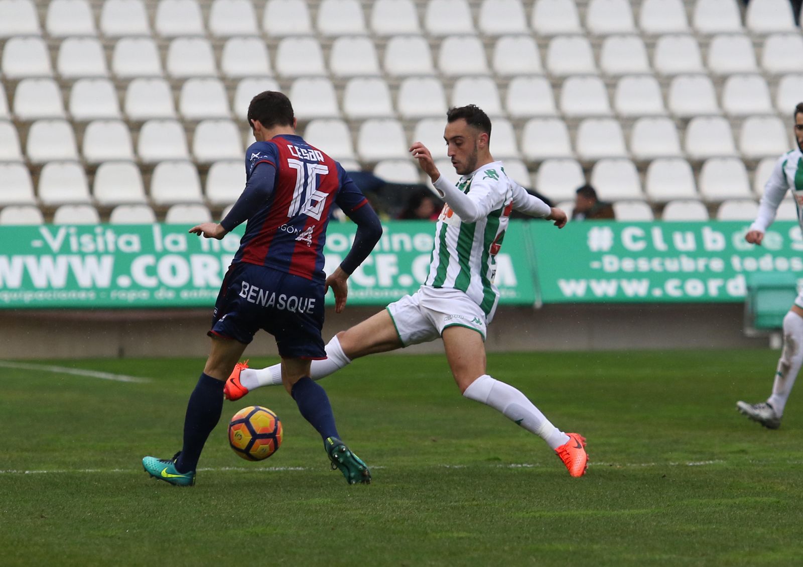 El Córdoba-Huesca, en imágenes