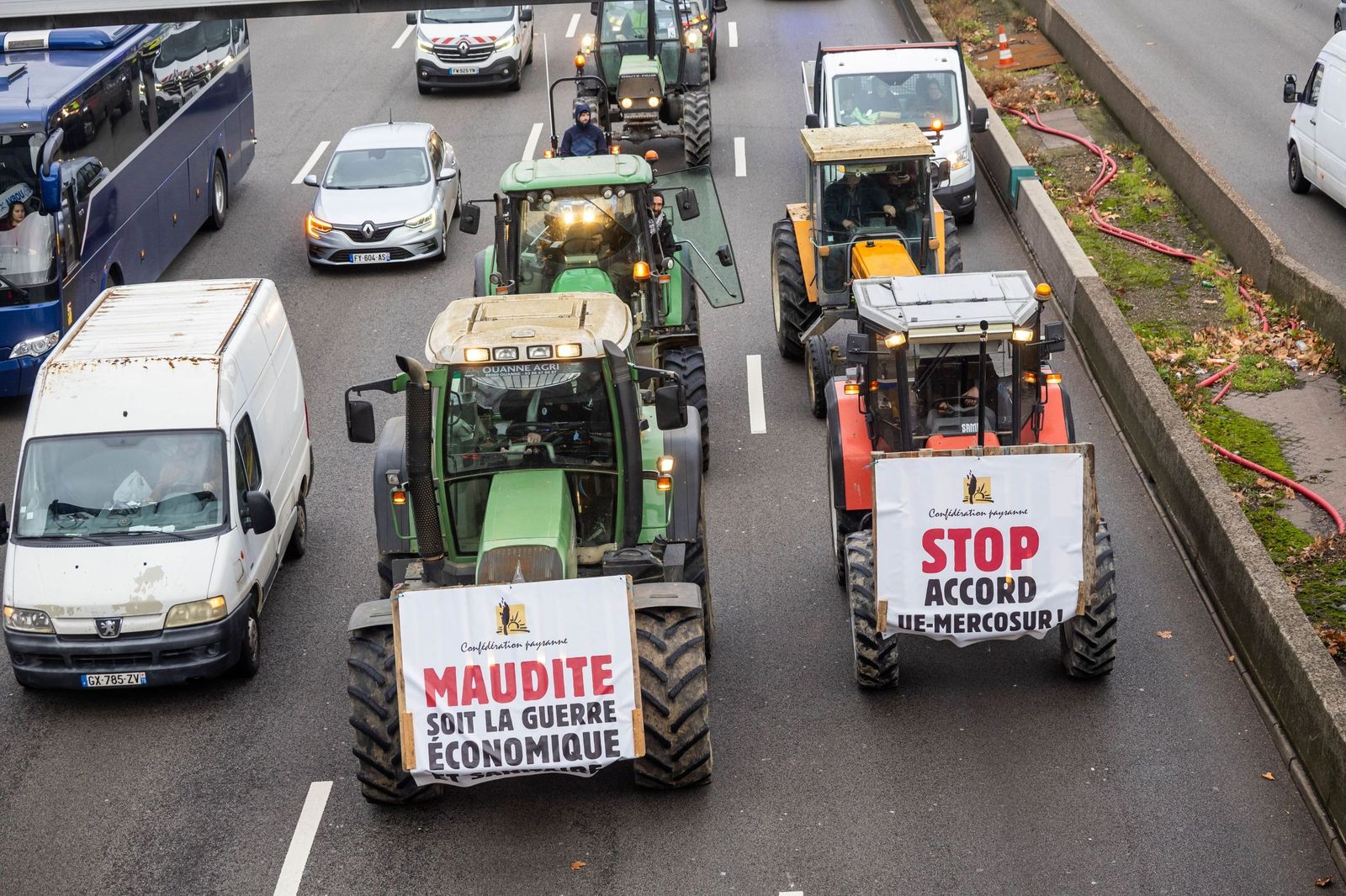Protestas de agricultores en Francia