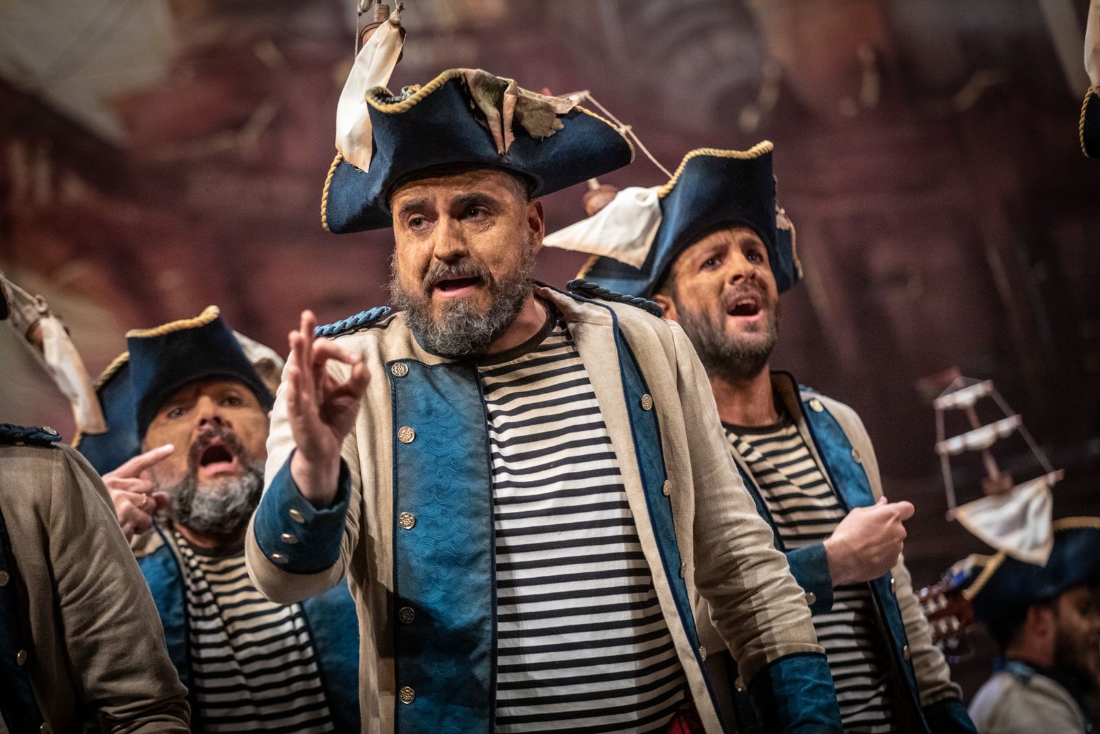 Comparsa 'Los mareas'