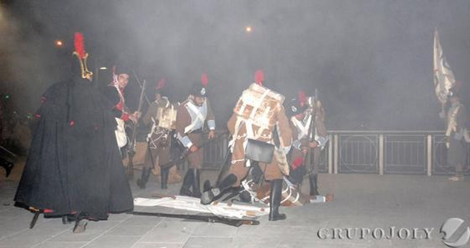 Recreación de la batalla del Portazgo.

Foto: Rioja