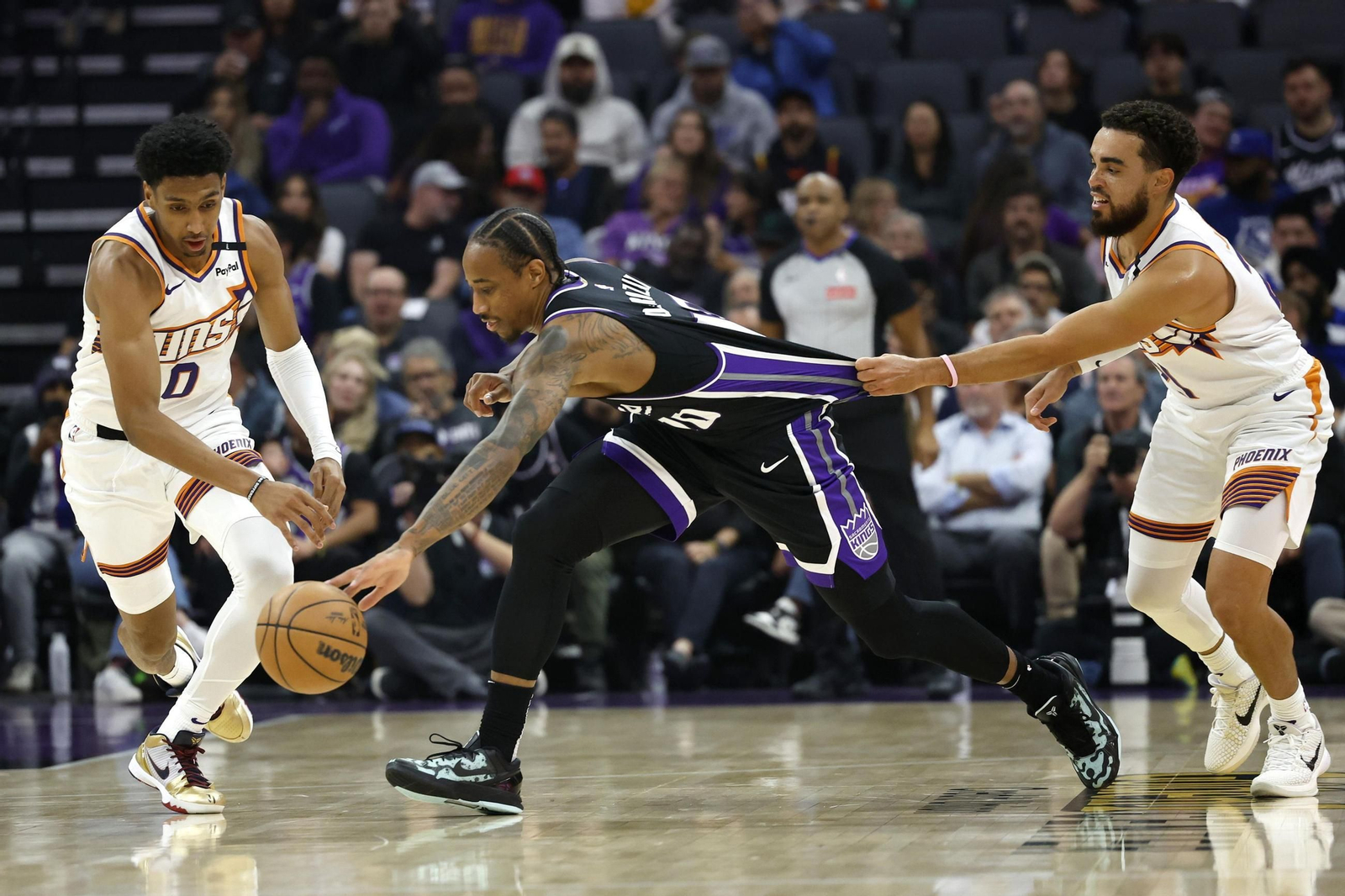 Domas Sabonis roza el triple doble ante los Suns