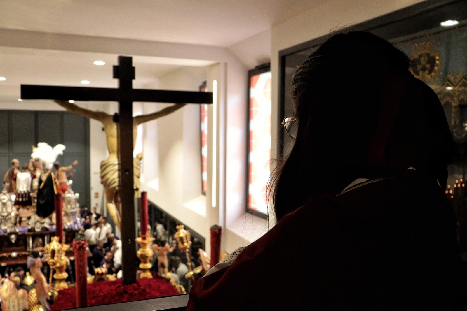 Las imágenes de Fusionadas en el Miércoles Santo en Málaga