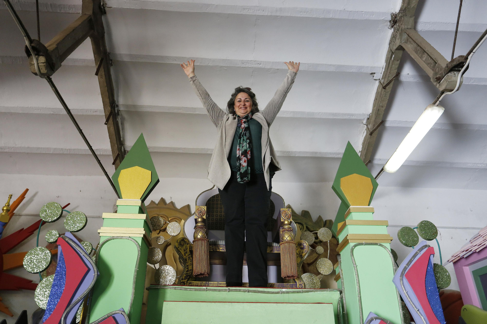 Gemma García Bermúdez, en una imagen de su campaña como Rey Baltasar.