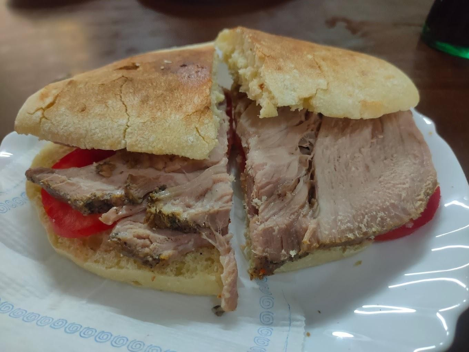 Mollete en Bar Vicente Los Pepes