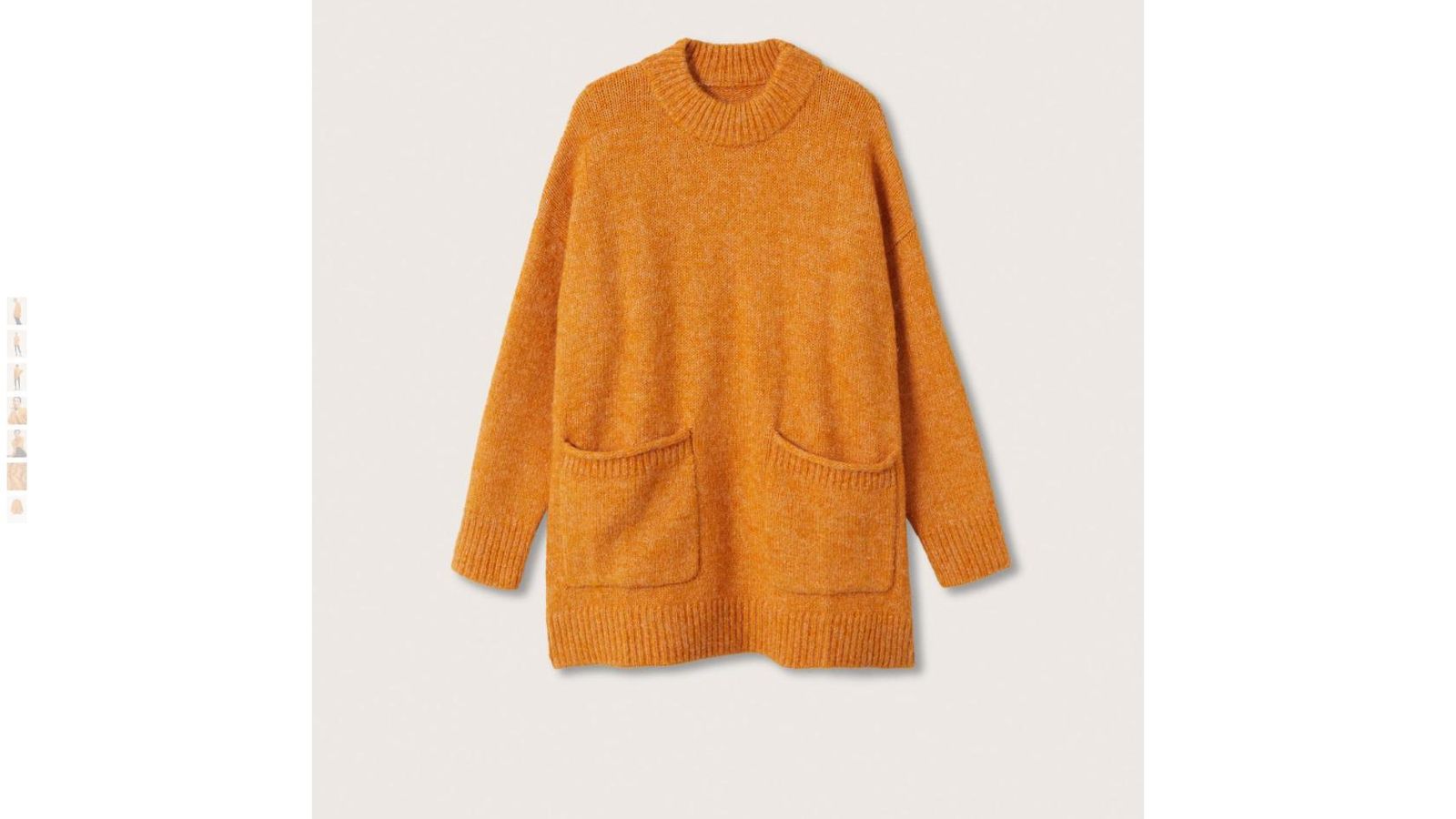 Jersey oversize de Mango.