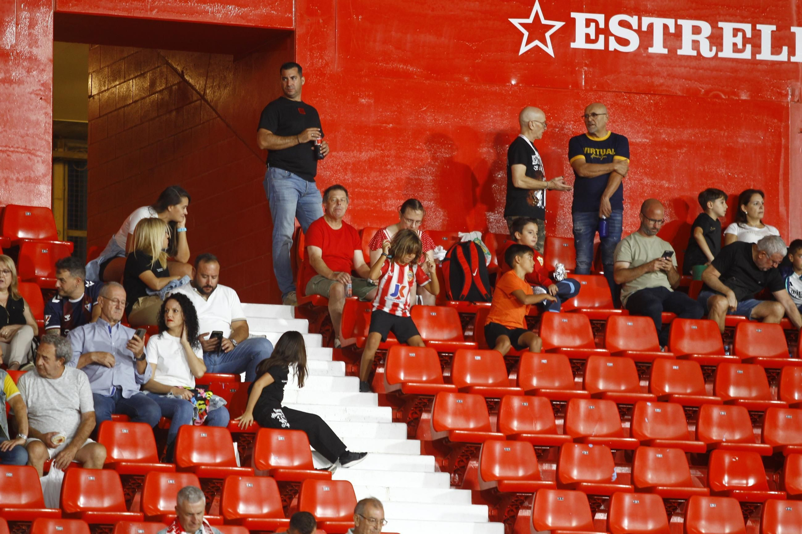 Las imágenes del partido de fútbol U.D. Almería-S.D. Eibar