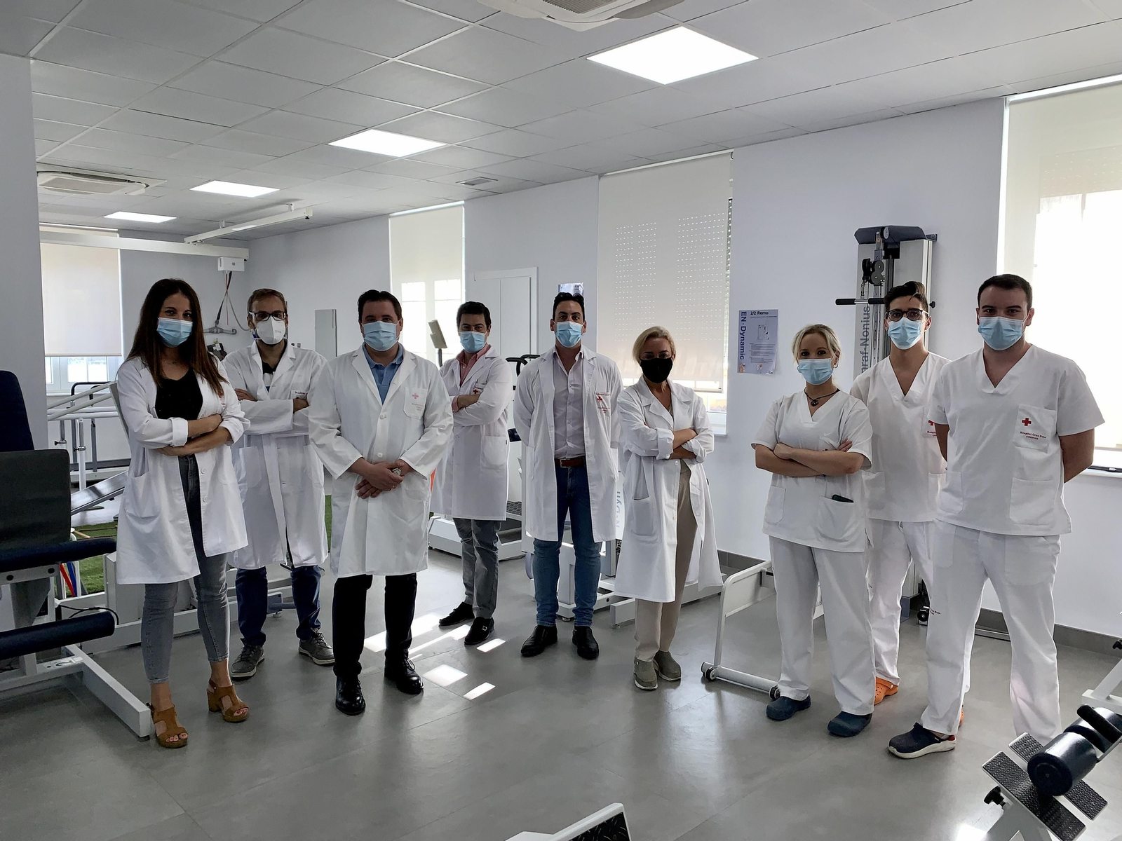 Equipo de trabajo del Instituto de Neurociencias de Cruz Roja.