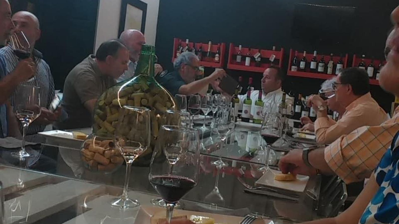 Un momento de la cata