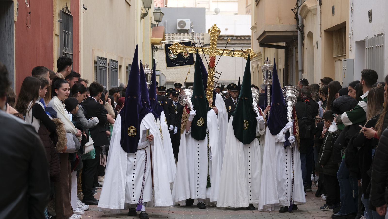 Procesión de Macarena en Almería, en imágenes.
