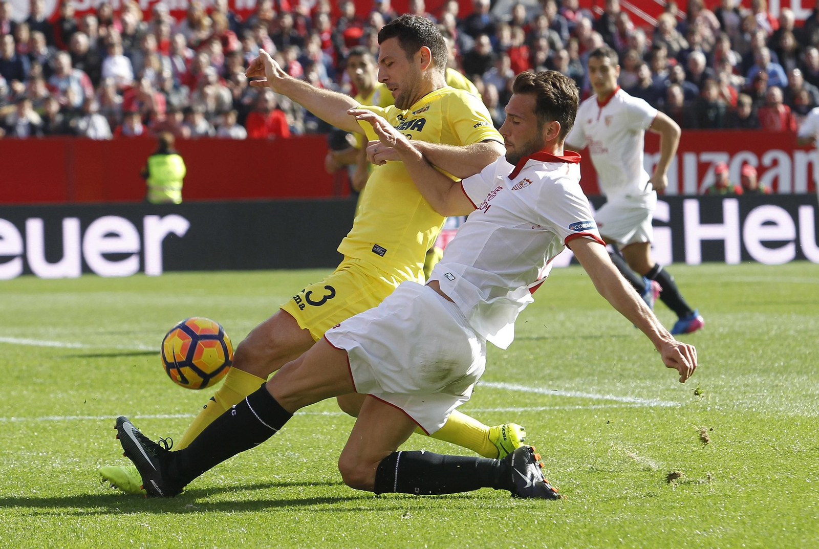 El Sevilla-Villarreal, en imagenes