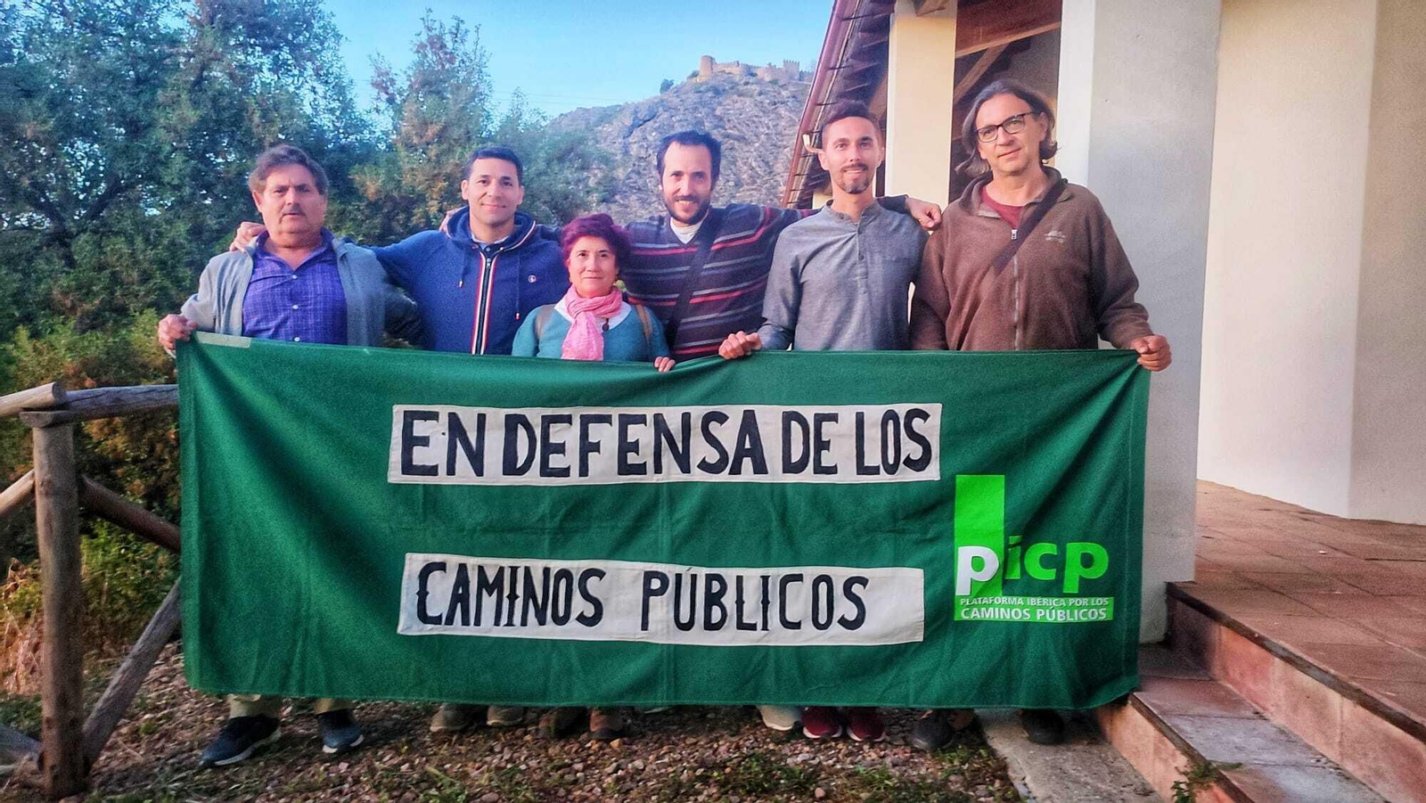 La nueva dirección de la Plataforma Ibérica por los Caminos Públicos.