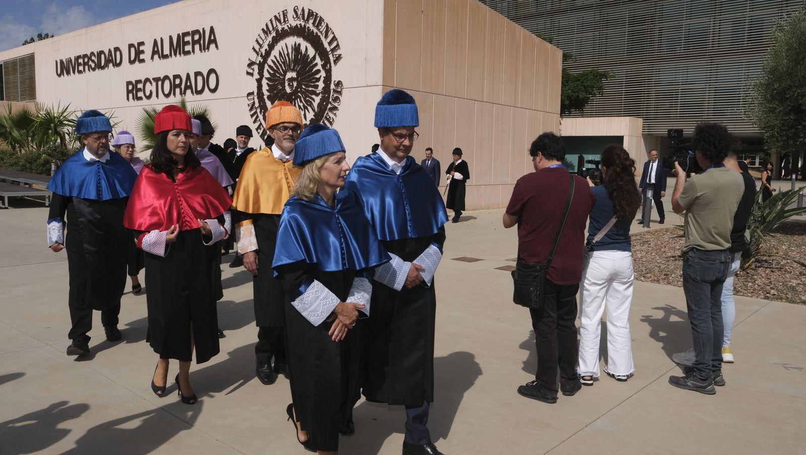 El Presidente de la Junta Juanma Moreno, inaugura el curso universitario andaluz en Almería