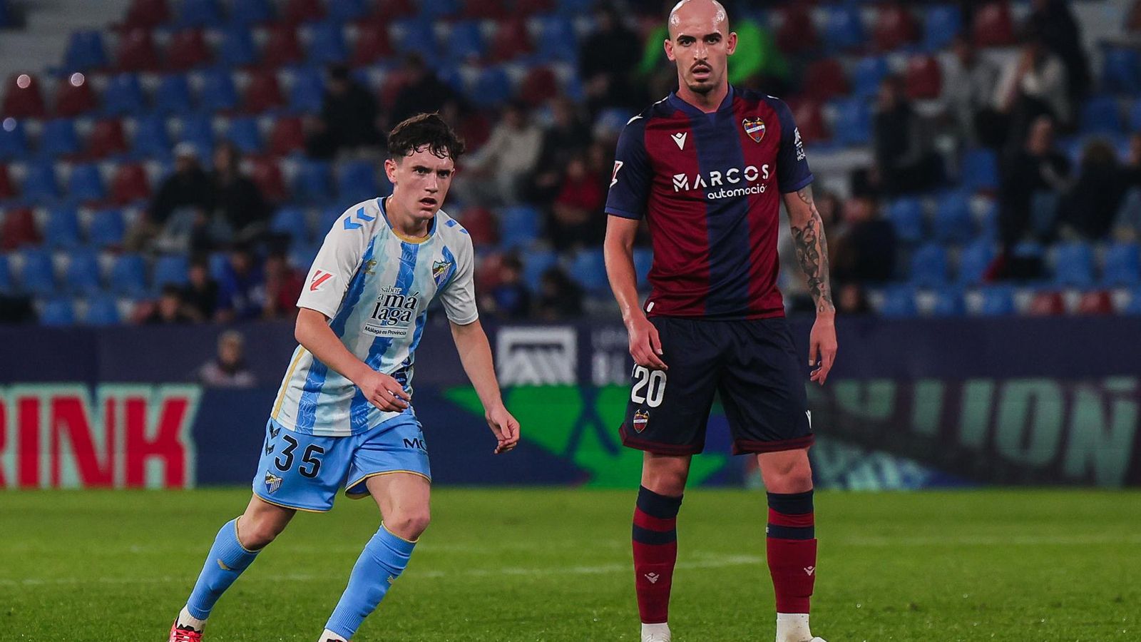Las fotos del Levante-Málaga CF