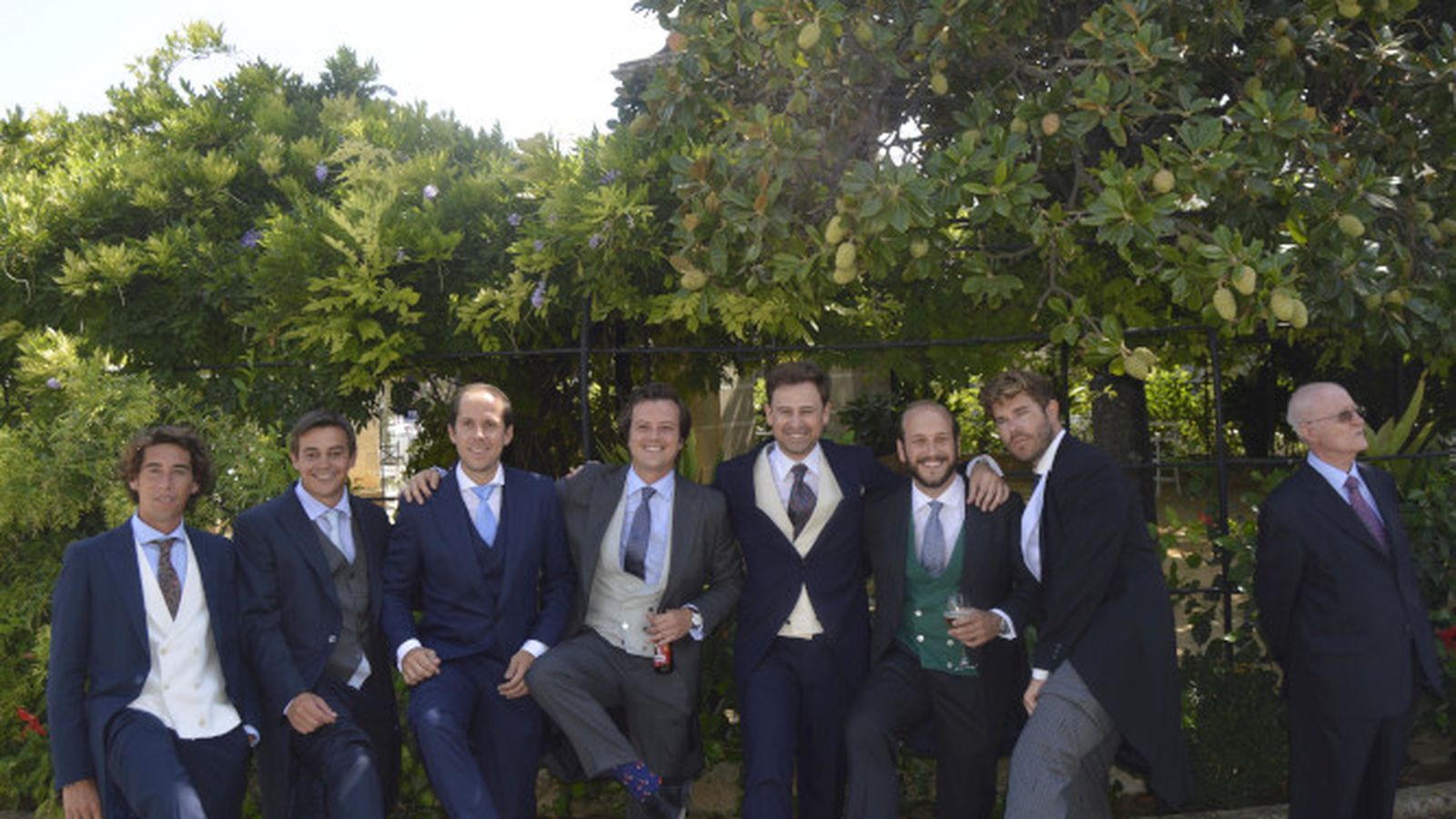 Carlos Martínez, Fernando Portillo, Álvaro Sancho, Javier Castillo, Enrique  Moratalla, Guillermo Macpherson y Jacobo González-Santiago.