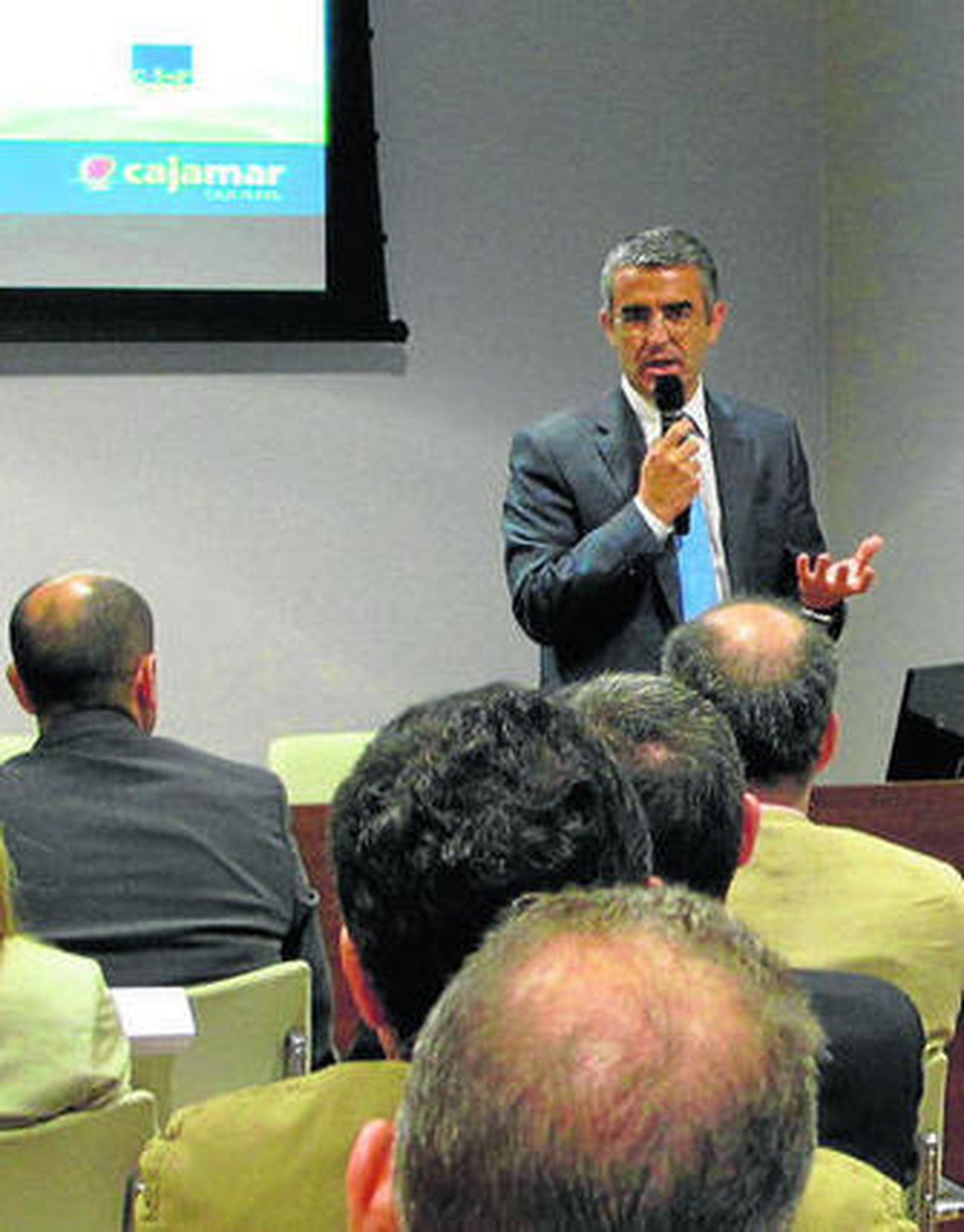 Roberto García Torrente intervino en Madrid en un foro agroalimentario.
