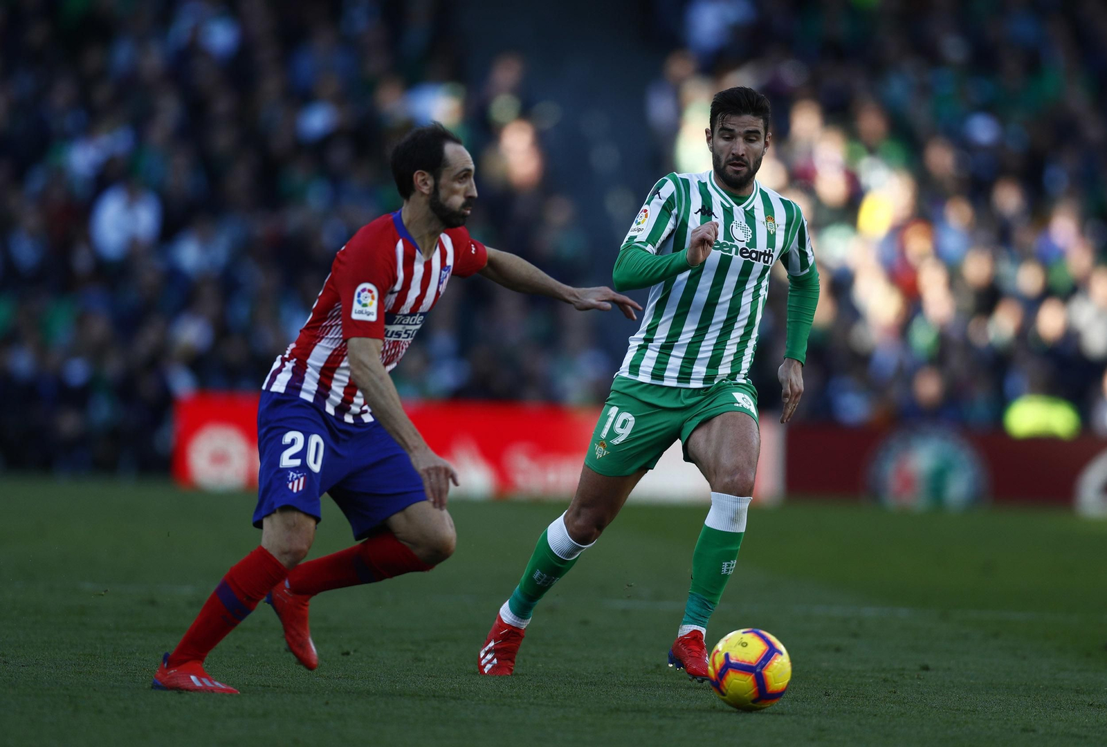 El Betis-Atlético de Madrid, en imágenes
