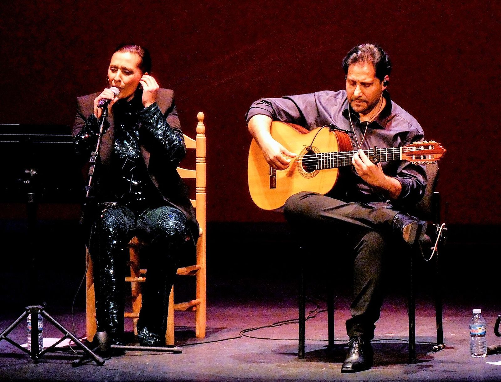 Niño Josele en una noche mágica junto a MariÁngeles Fernández en el Maestro Padilla.