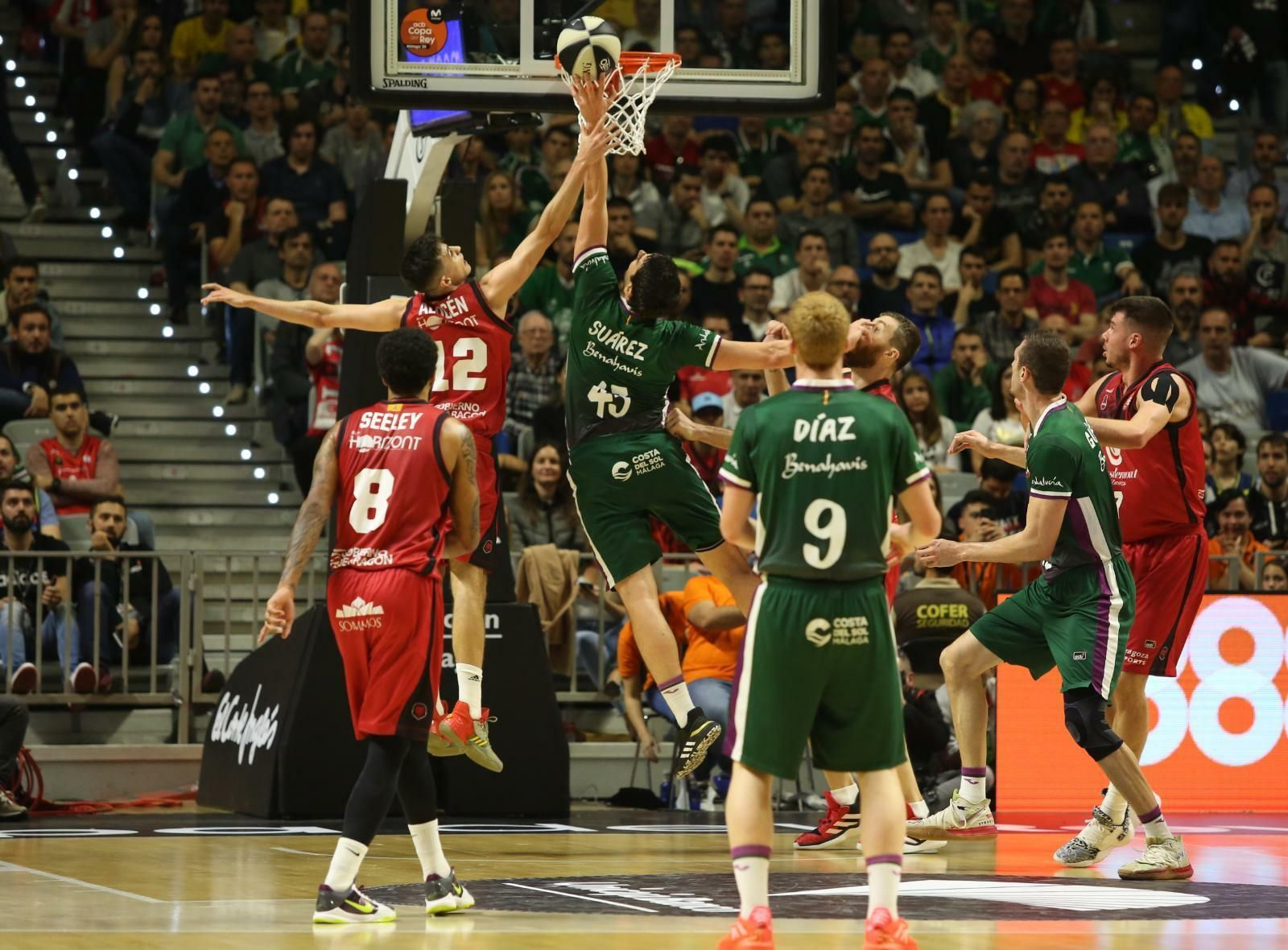 Las fotos del Unicaja-Casademont Zaragoza