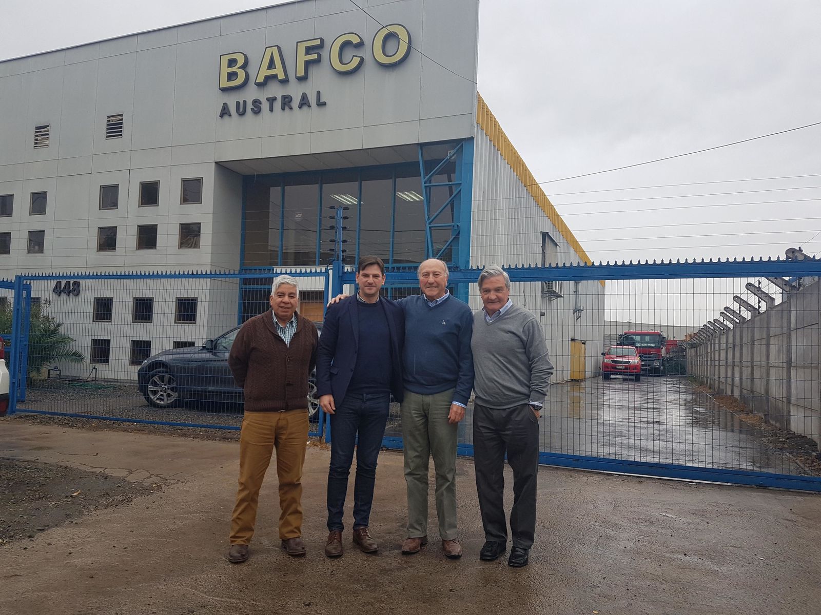 Imagen en las instalaciones de Bafco Austral.