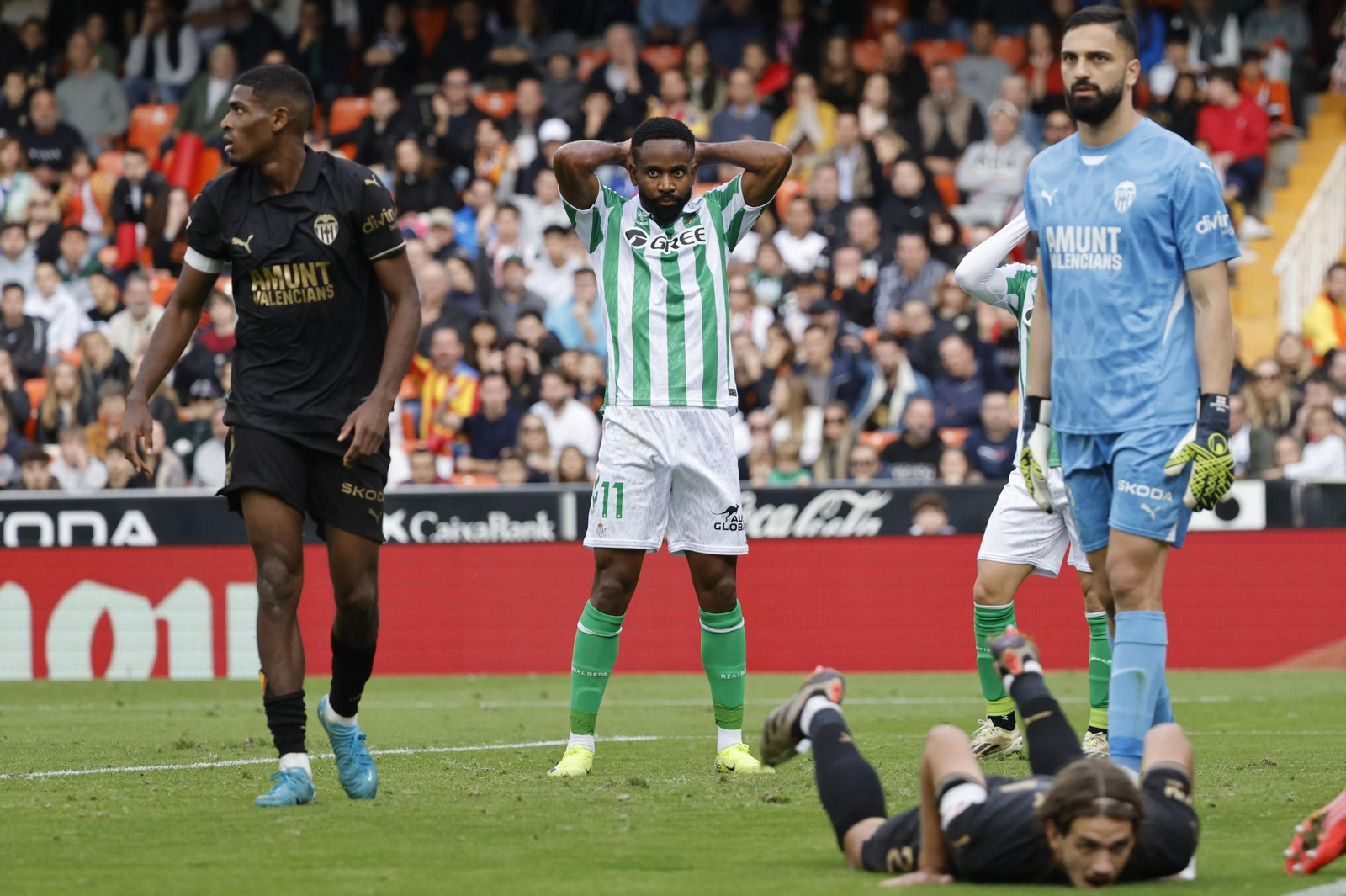 Las fotos del emotivo Valencia - Betis
