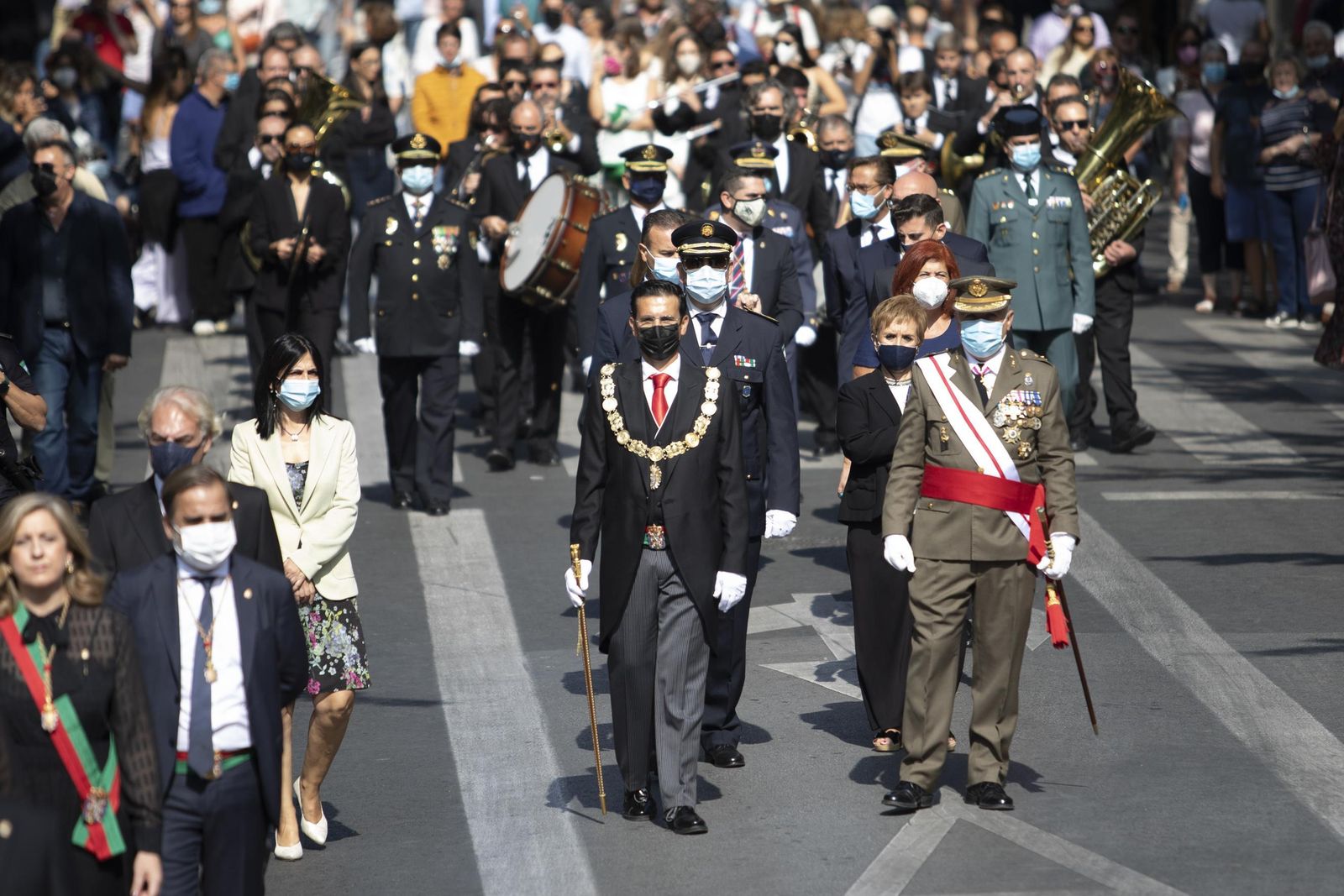 Fotos: Así transcurrió el Día de la Hispanidad en Granada