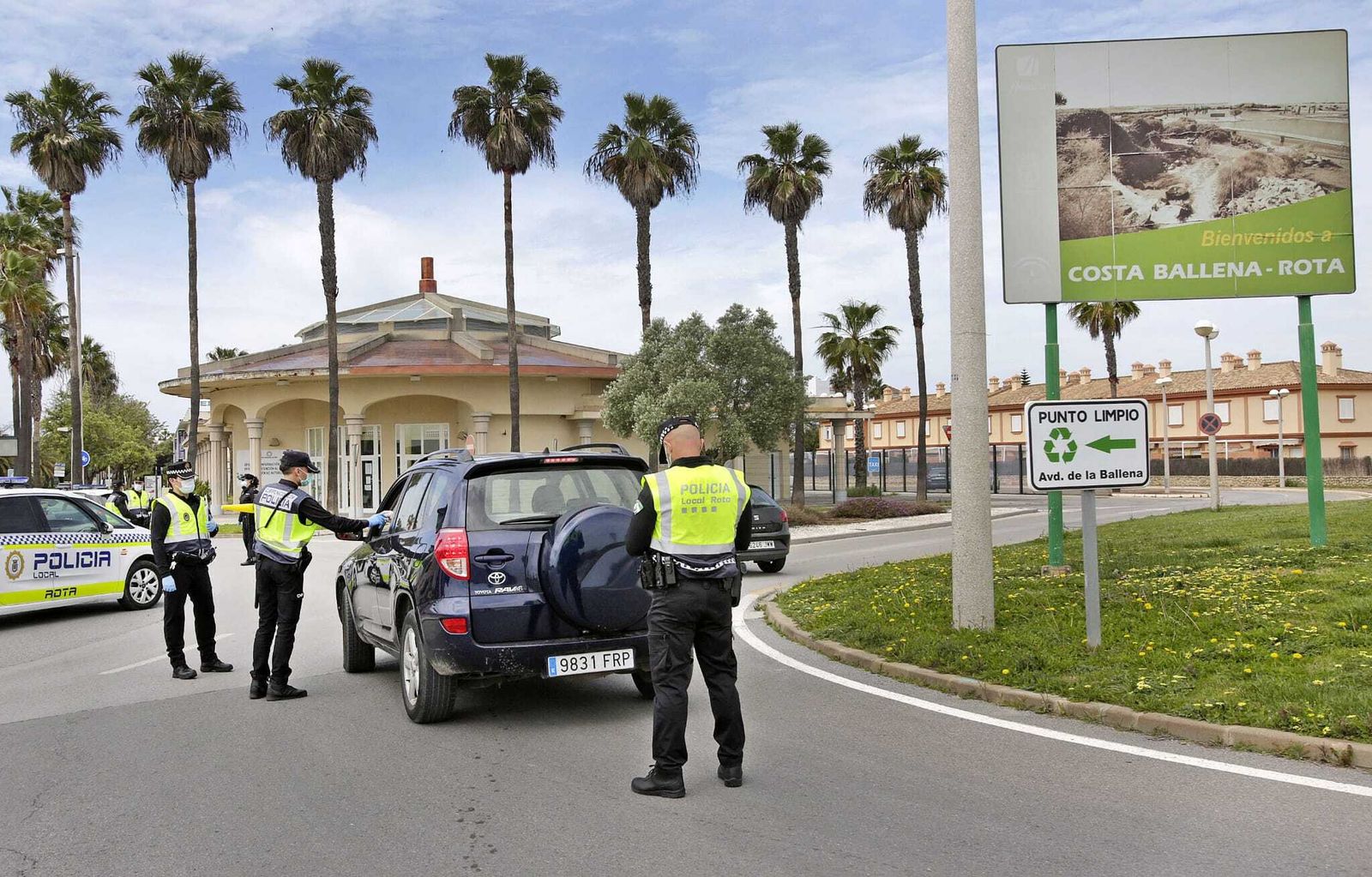 Controles este miércoles en Costa Ballena.