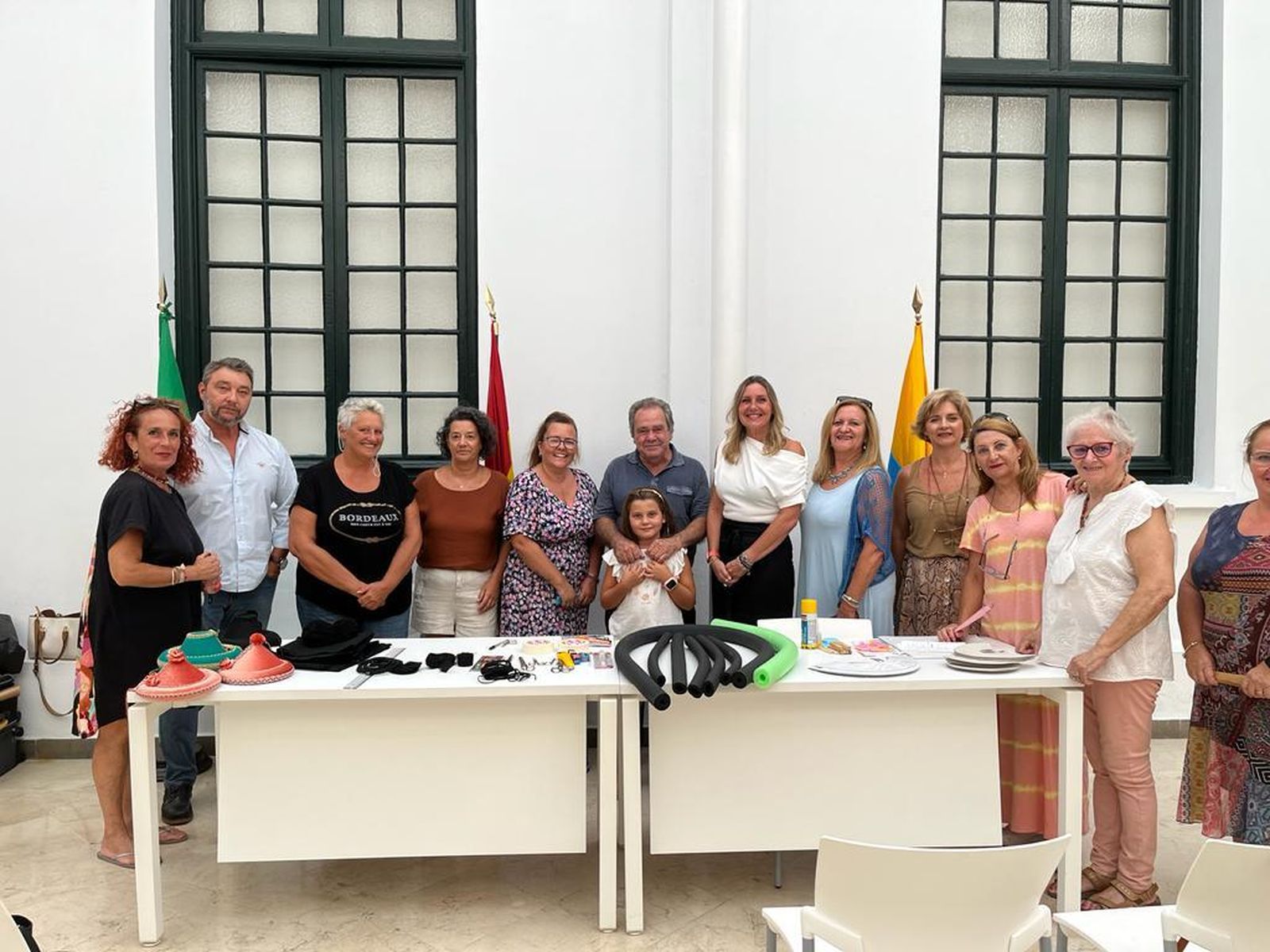 Participantes en el primer taller previo a 'Entremares'