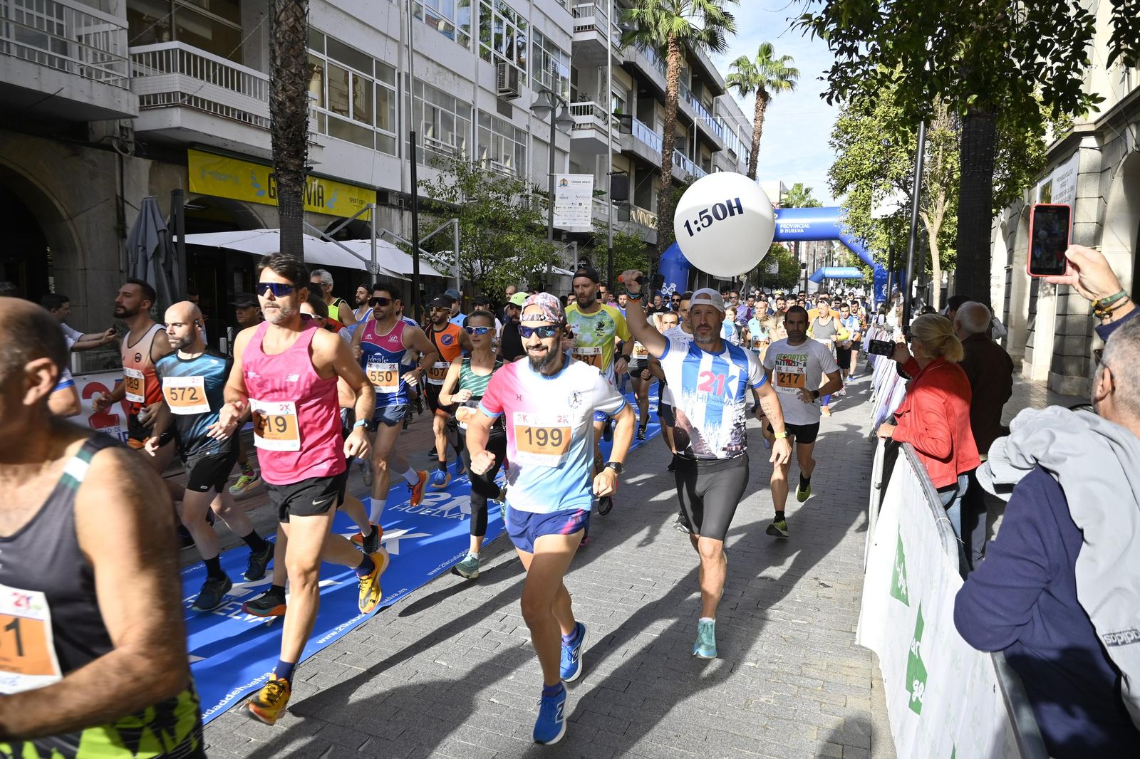 Imágenes de la Carrera 21K en Huelva
