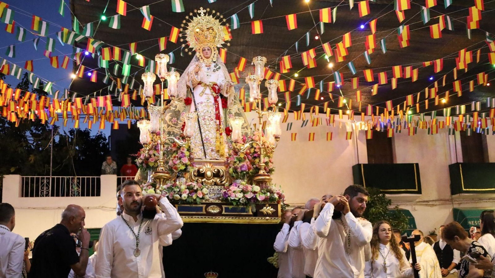 Momento de la procesión.