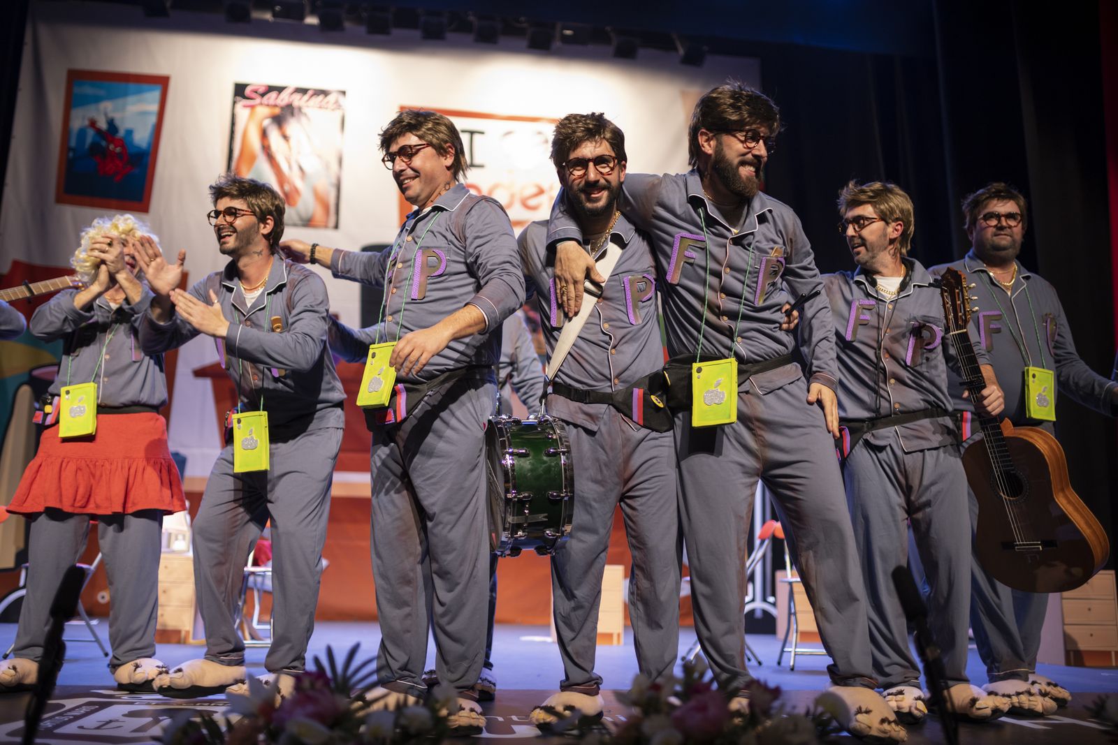 La tercera jornada de semifinales del Carnaval de Huelva, en imágenes