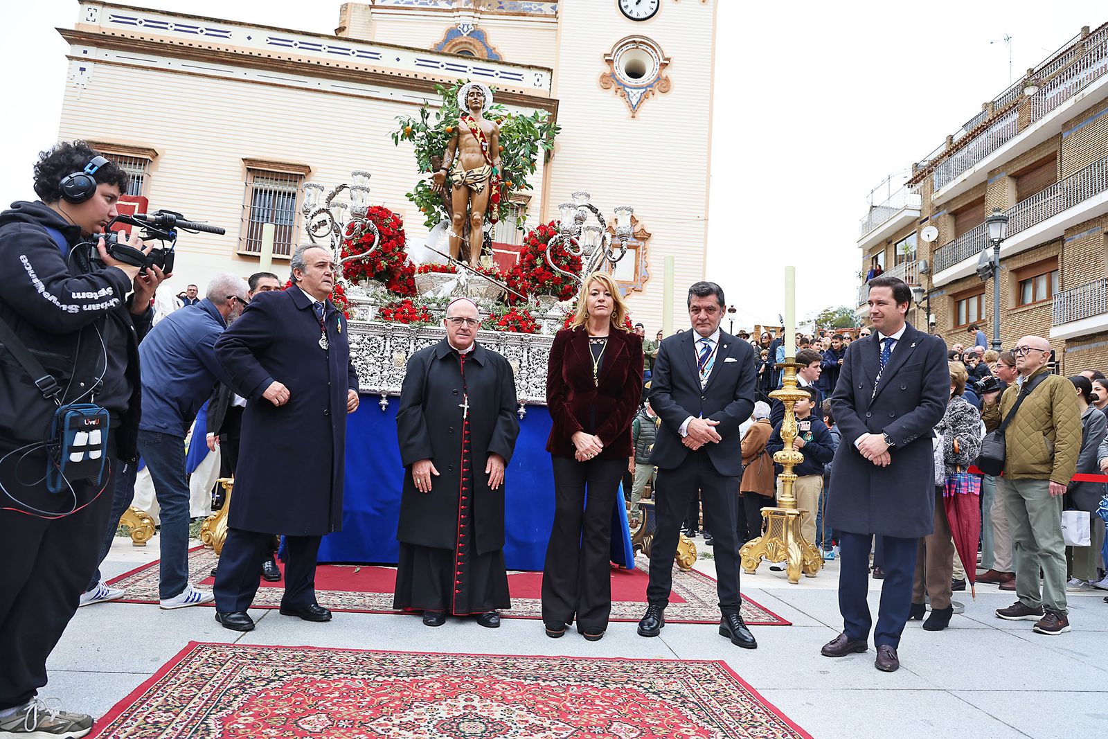 Proclamación de San Sebastián como alcalde perpetuo y la entrega de su vara