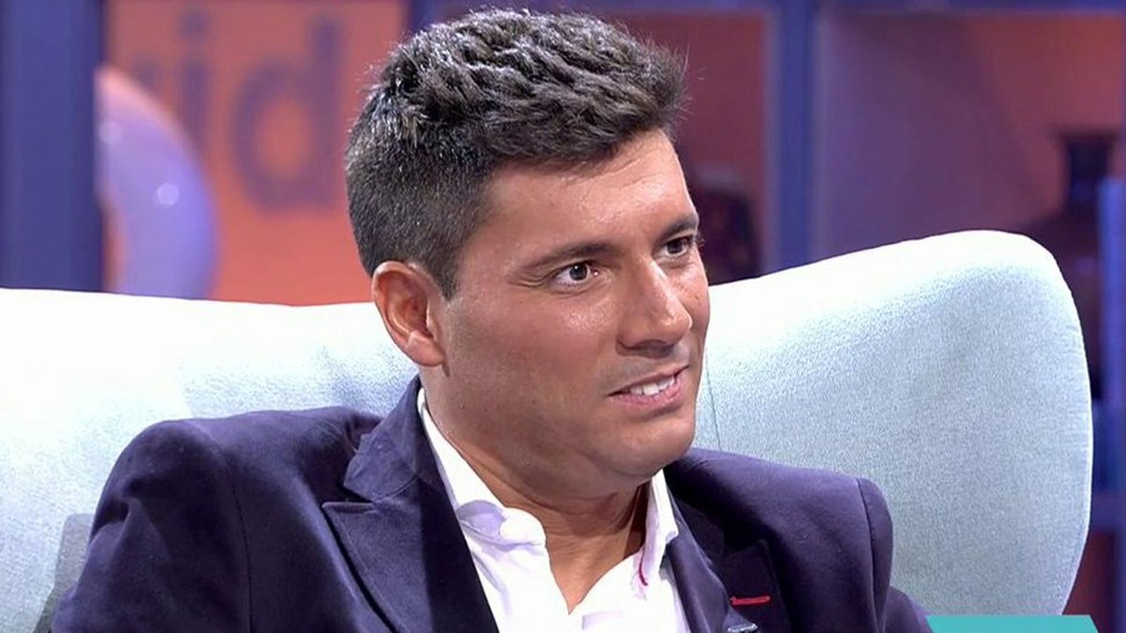 Fran Álvarez, durante su intervención en el programa 'Sálvame'.