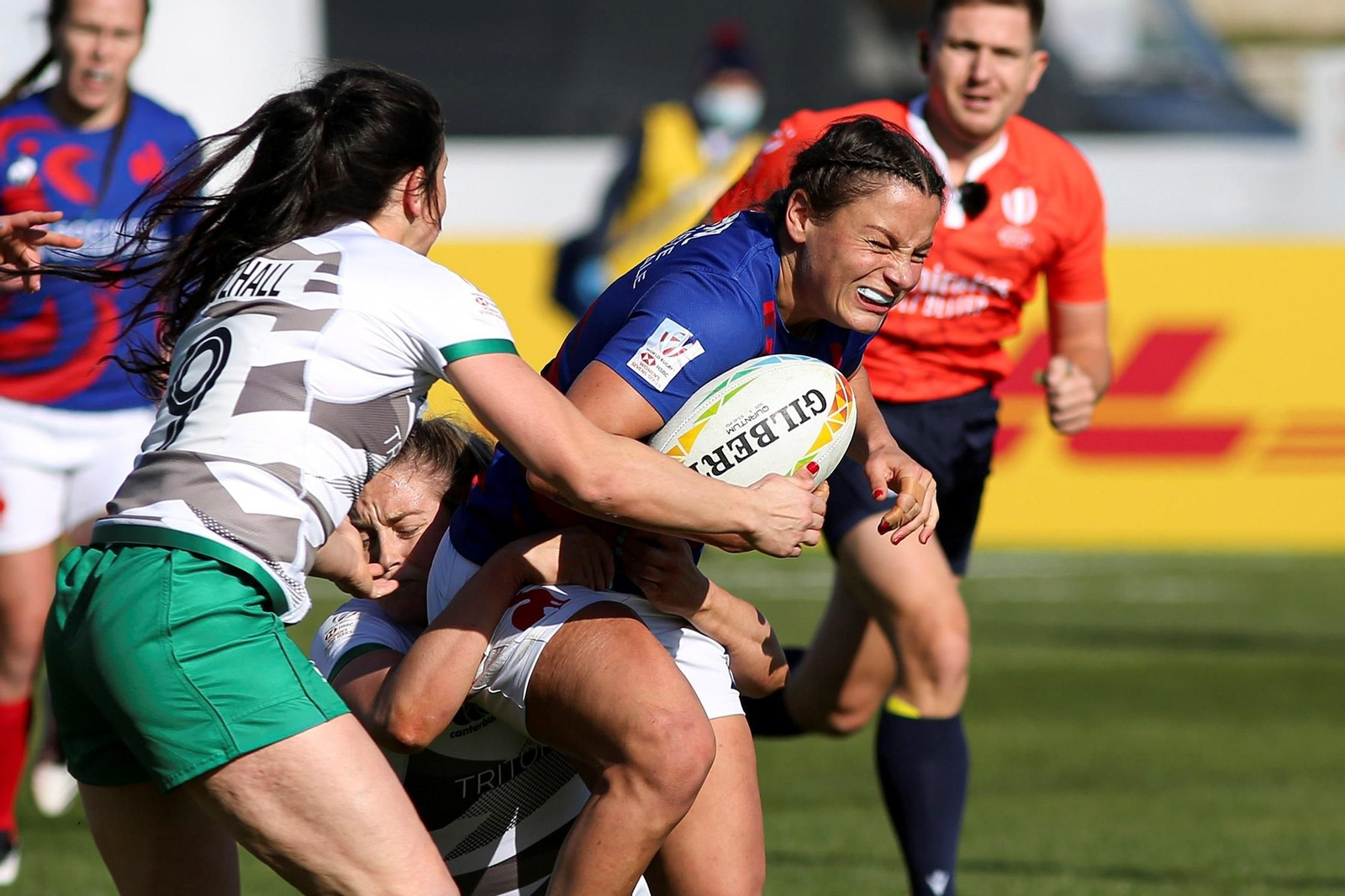 En fotos, la segunda jornada de las HSBC World Rugby Sevens Series en Málaga